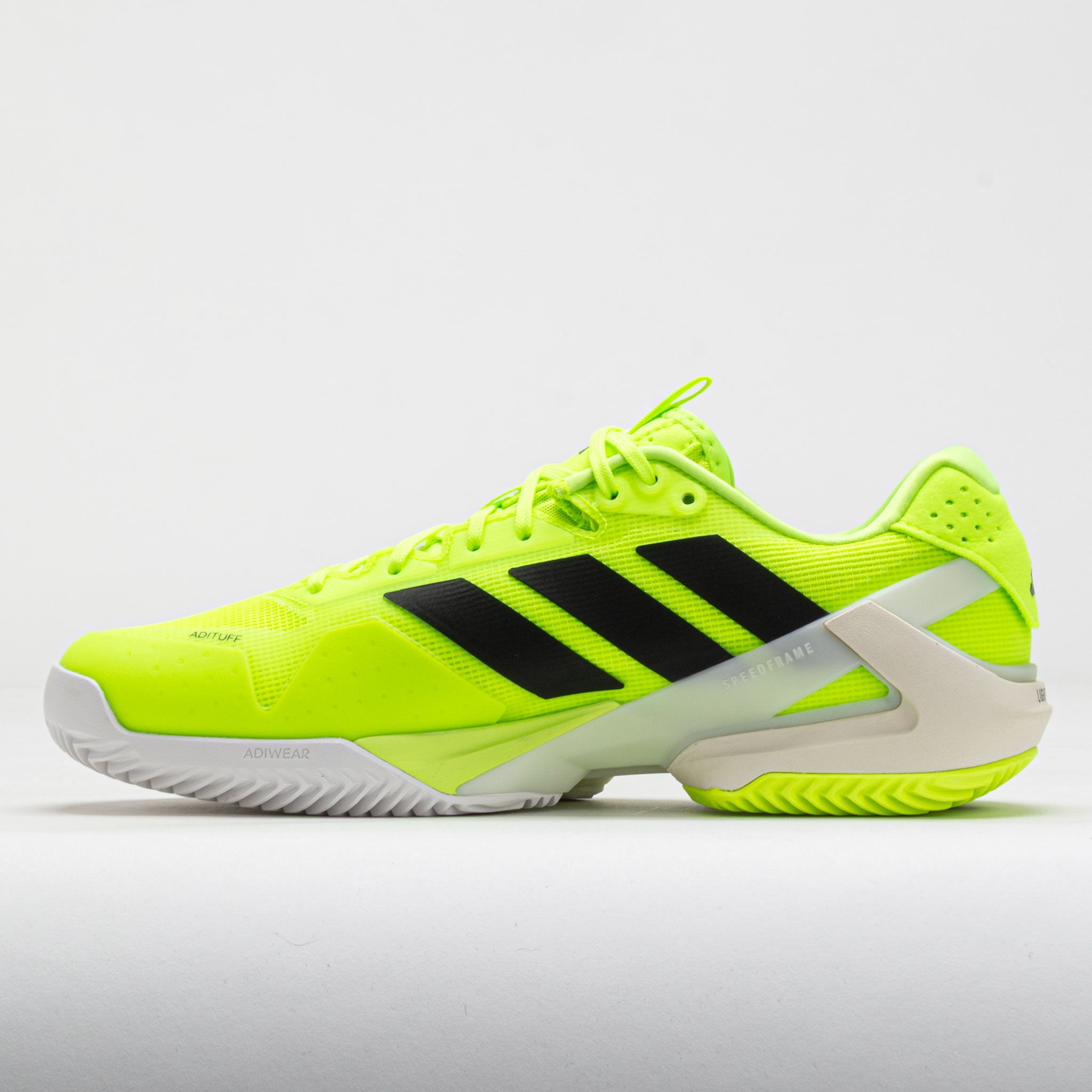 adidas Adizero Ubersonic 5 Clay Men's Lucid Lemon/Core Black/White