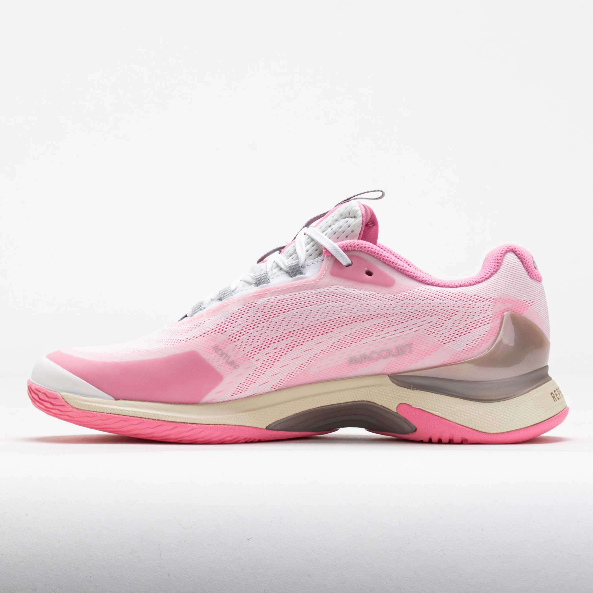 adidas AvaCourt 2 Women's White/Champagne Metallic/Lucid Pink