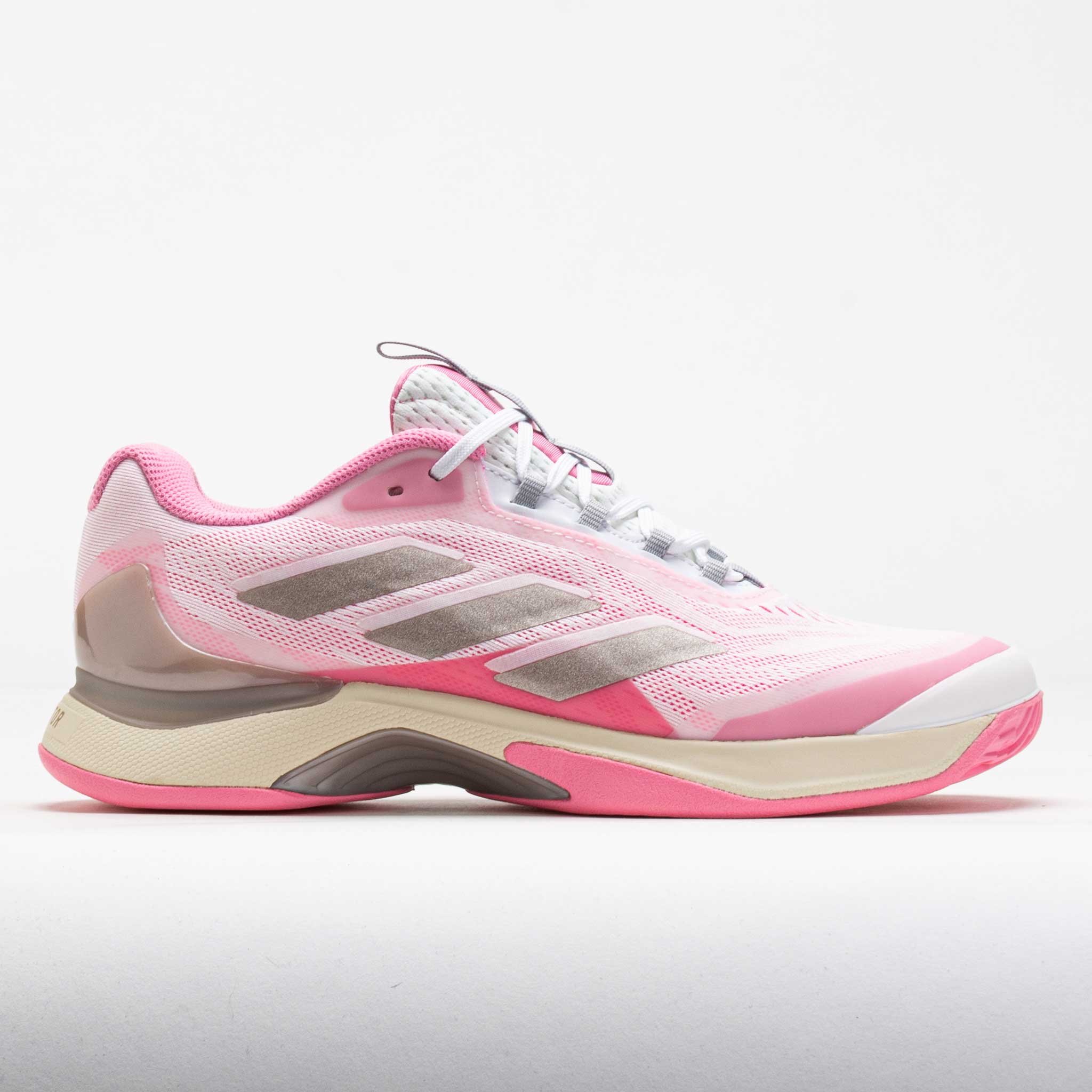 adidas AvaCourt 2 Women's White/Champagne Metallic/Lucid Pink