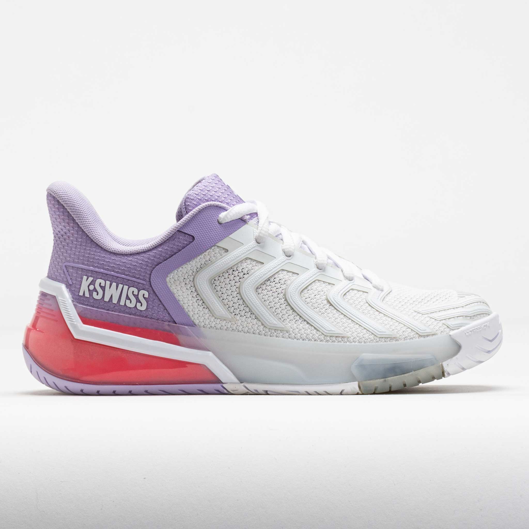 K-Swiss Ultrashot Women's White/Orchid Petal/Neon Blaze
