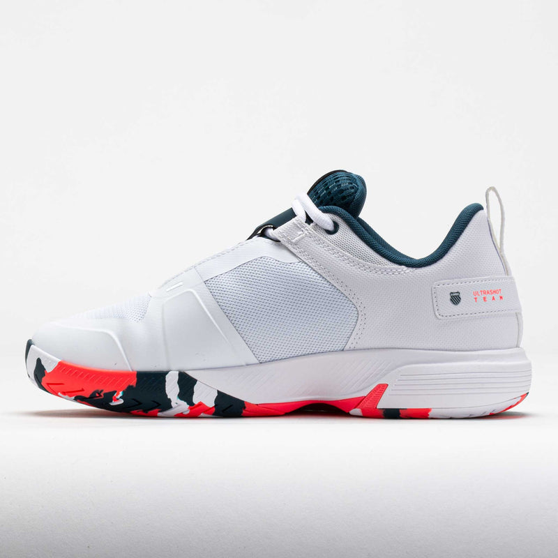 K-Swiss Ultrashot Team Men's White/Stargazer/Neon Blaze