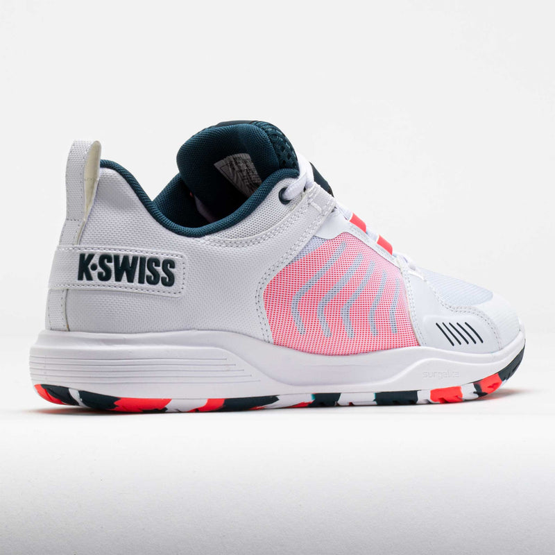 K-Swiss Ultrashot Team Men's White/Stargazer/Neon Blaze