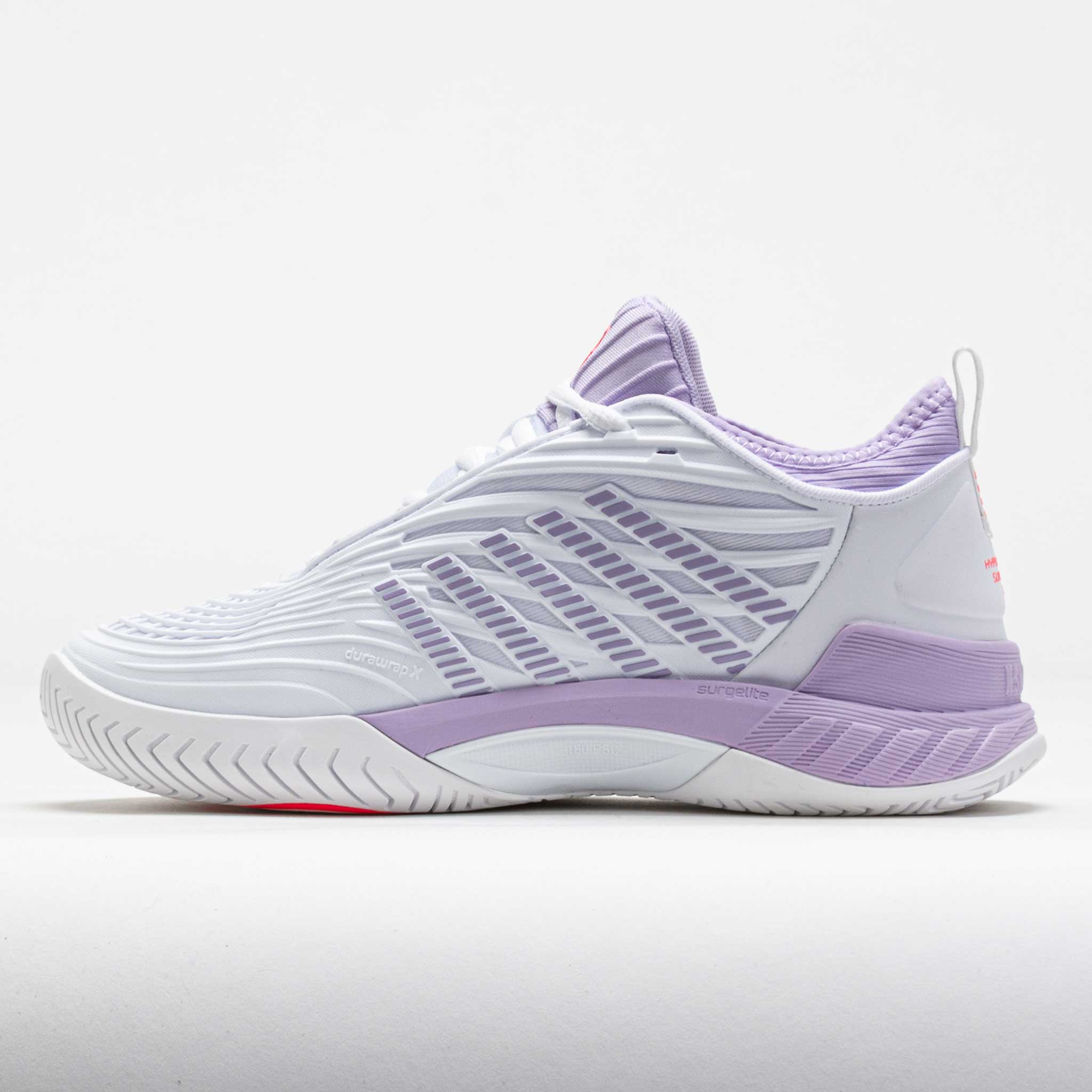 K-Swiss Hypercourt Supreme 2 Women's White/Orchid Petal/Neon Blaze