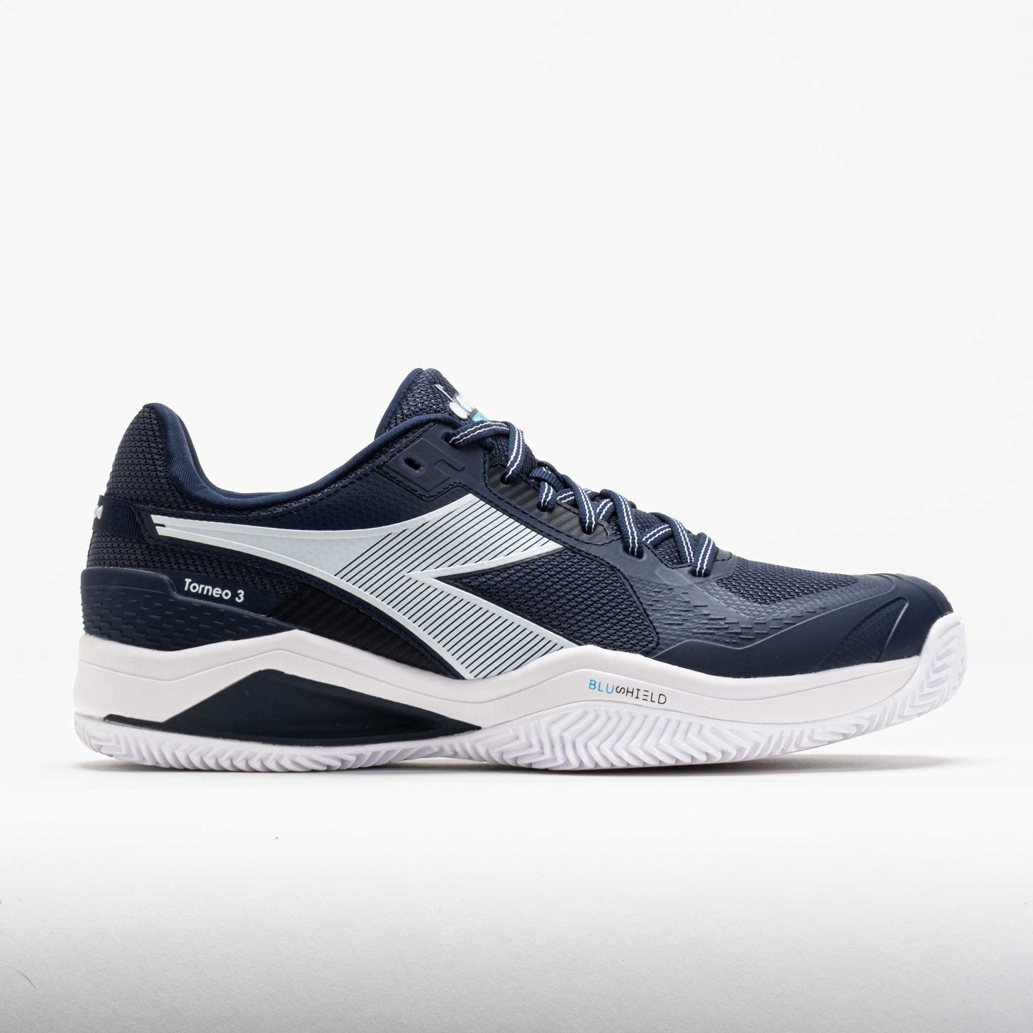 Diadora Blushield Torneo 3 Clay Men's Blue Corsair/White