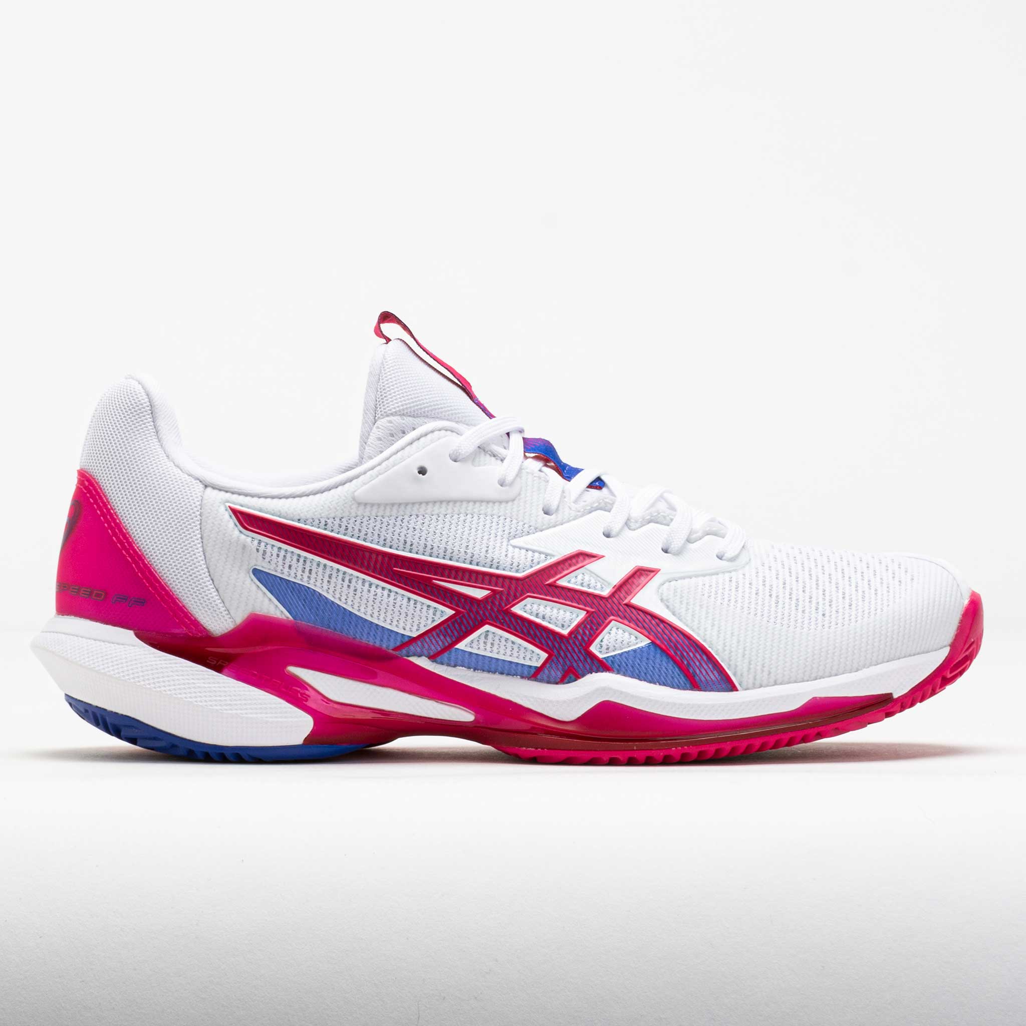 ASICS Solution Speed FF Clay Women's White/Bright Rose