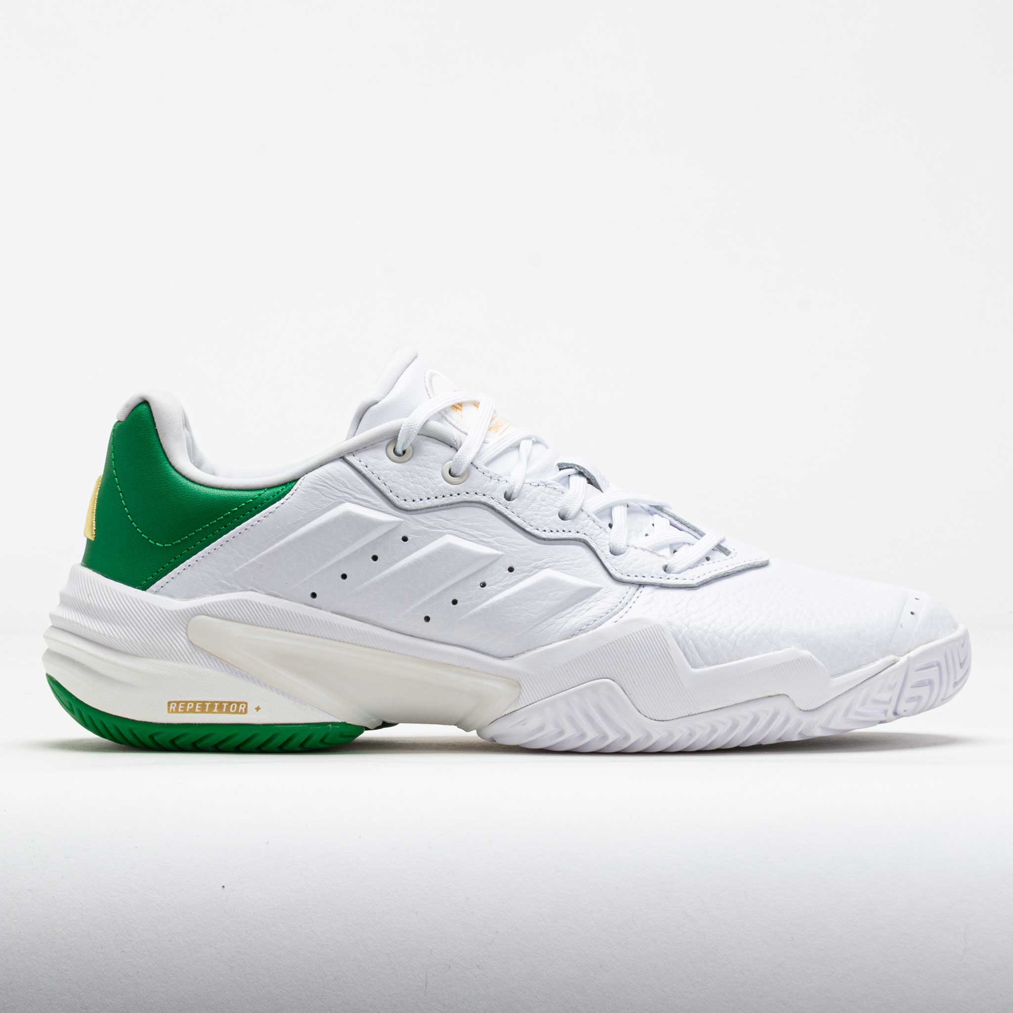 adidas Barricade 13 Leather Men's Gold Metallic/White