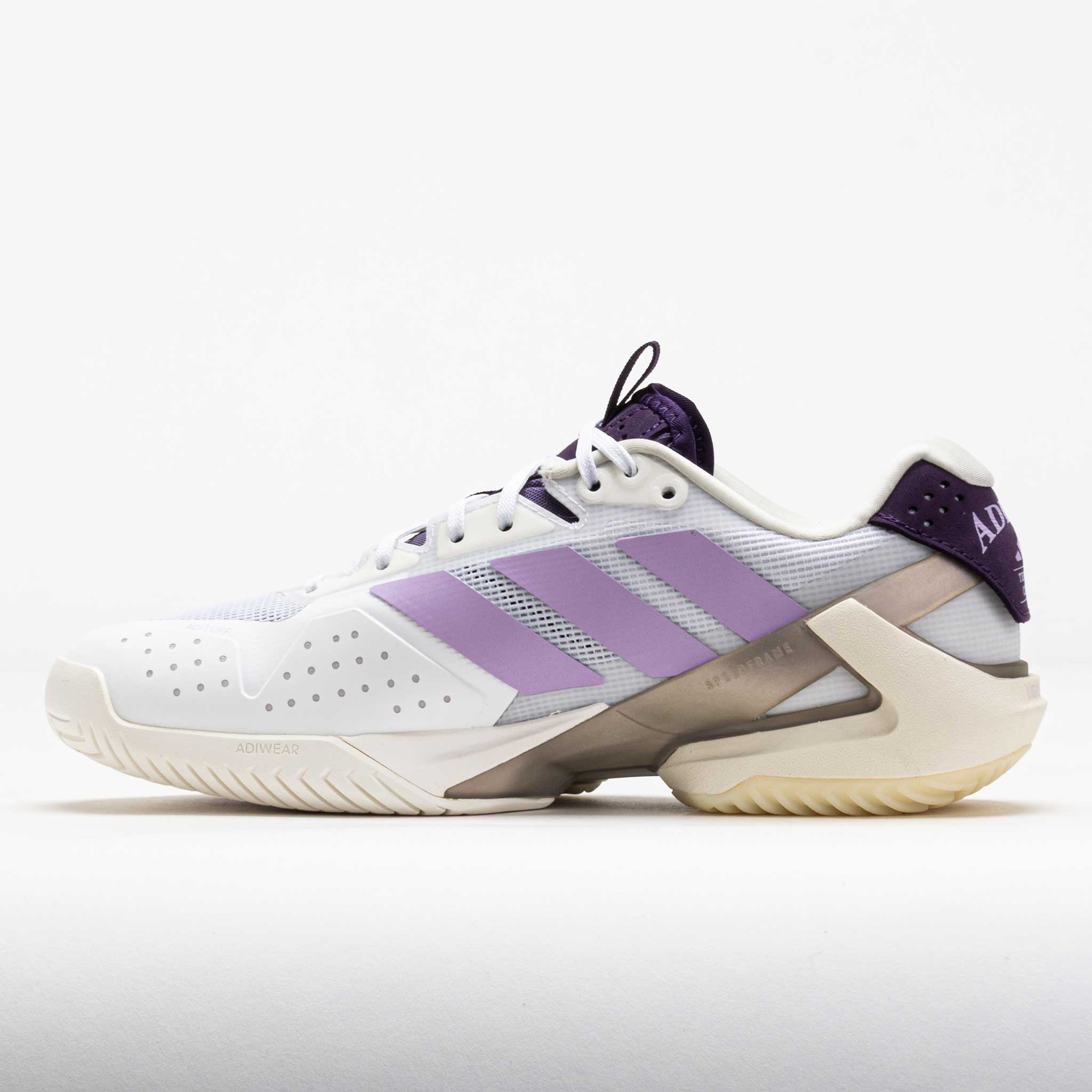 adidas Adizero Ubersonic 5 Women's White/Powder Plum/Aurora Plum