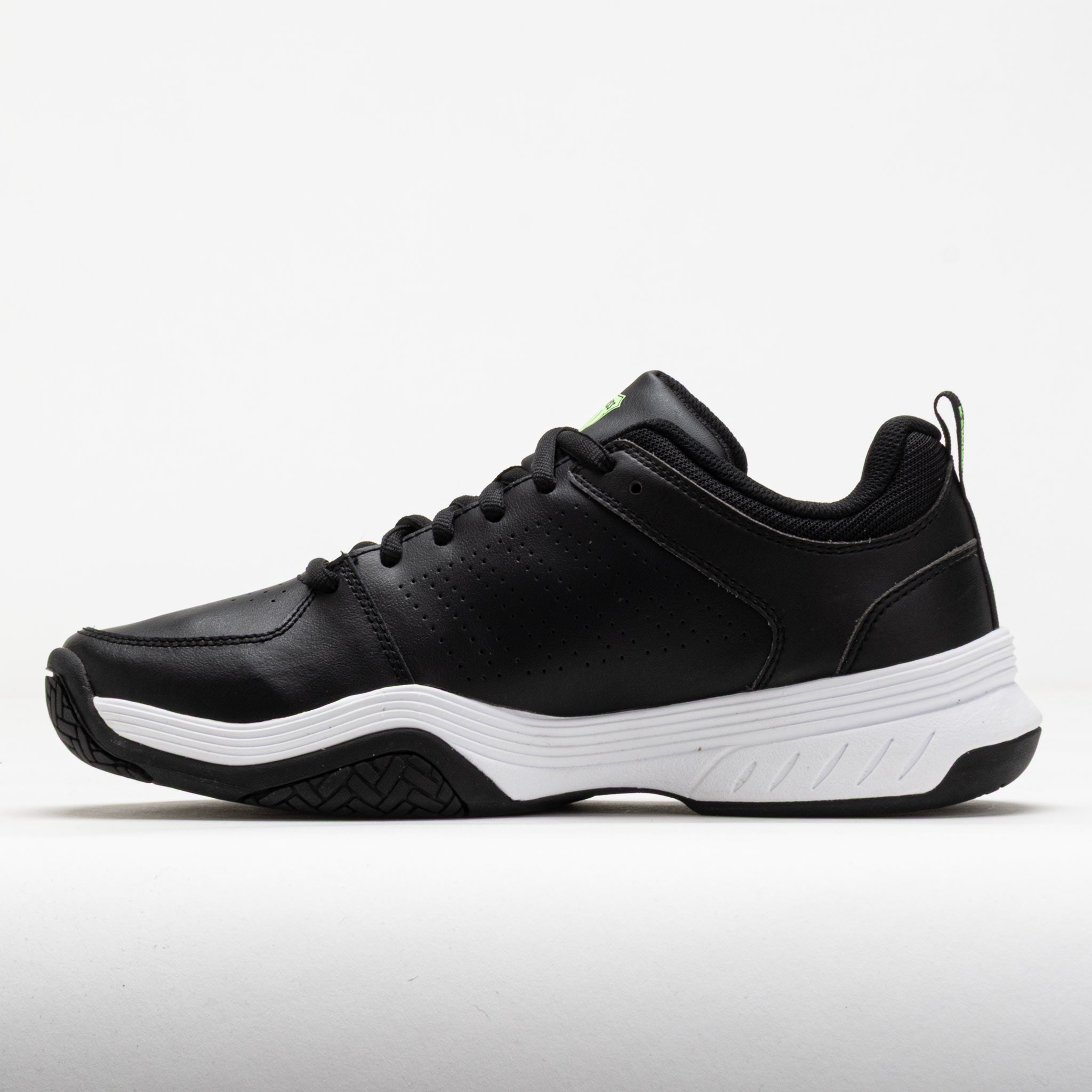 K-Swiss Court Express 2 Men's Black/White/Soft Neon Green