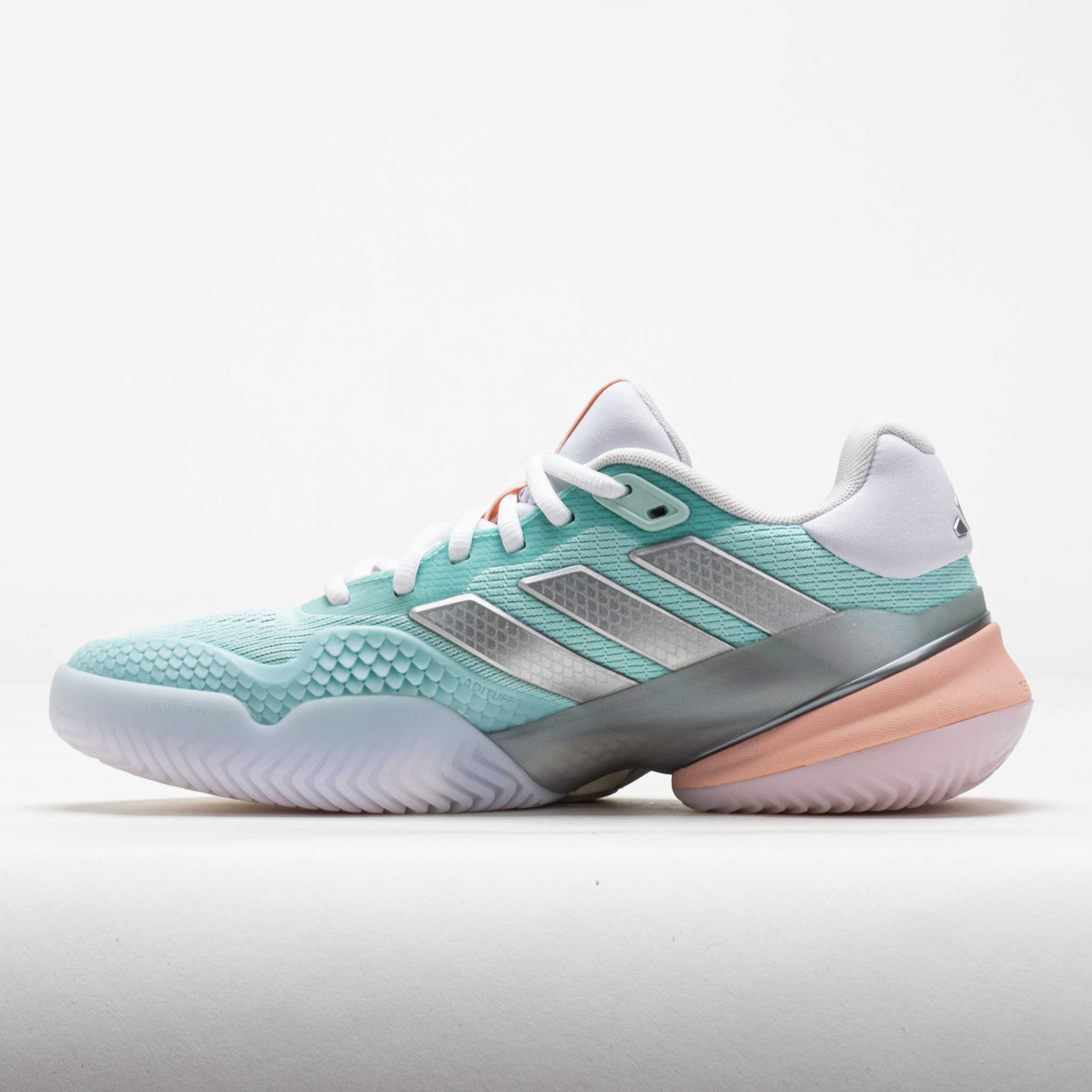 adidas Barricade 14 Women's Semi Flash Aqua/Silver Metallic/Blush Pink
