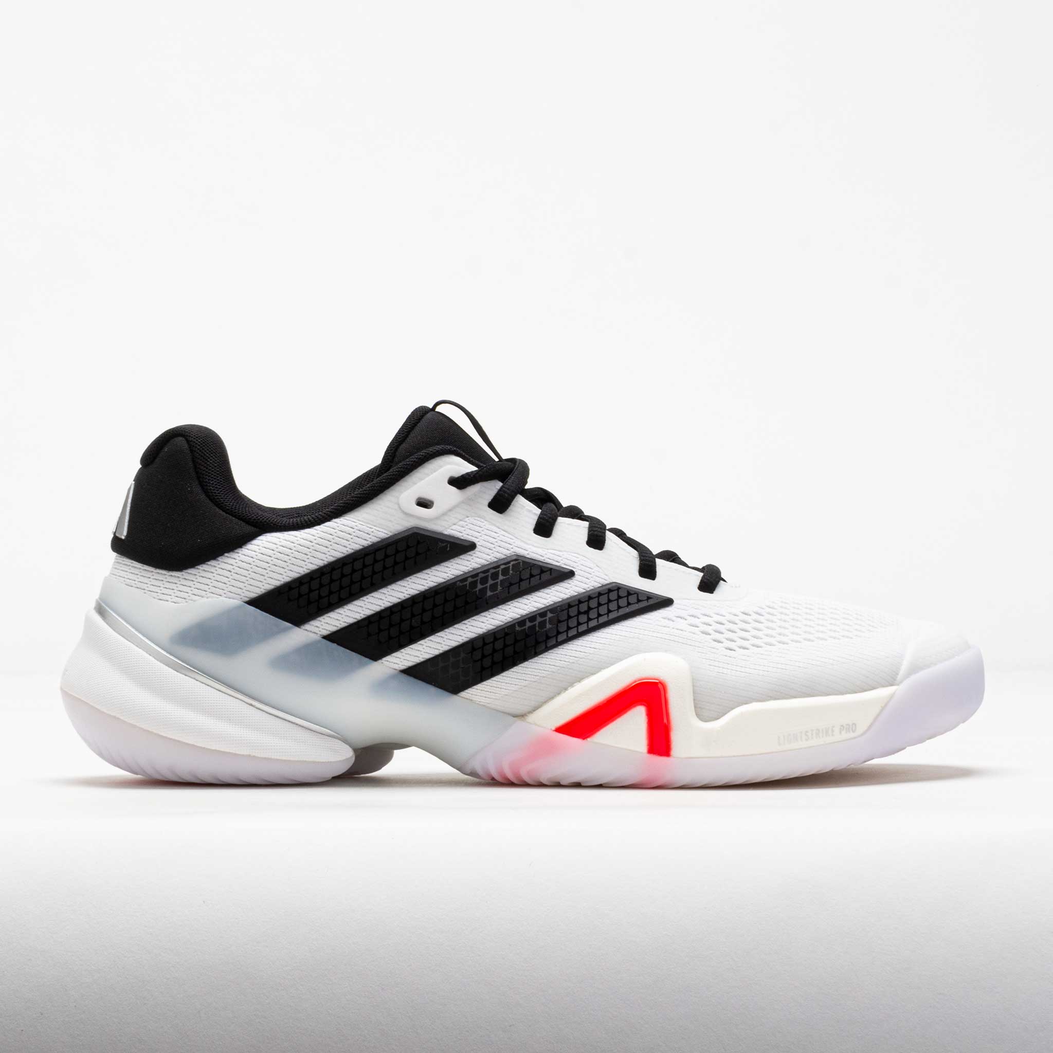 adidas Barricade 14 Men's White/Core Black/Lucid Red Holabird Sports adidas Barricade 14 Men's White/Core Black/Lucid Red Holabird Sports