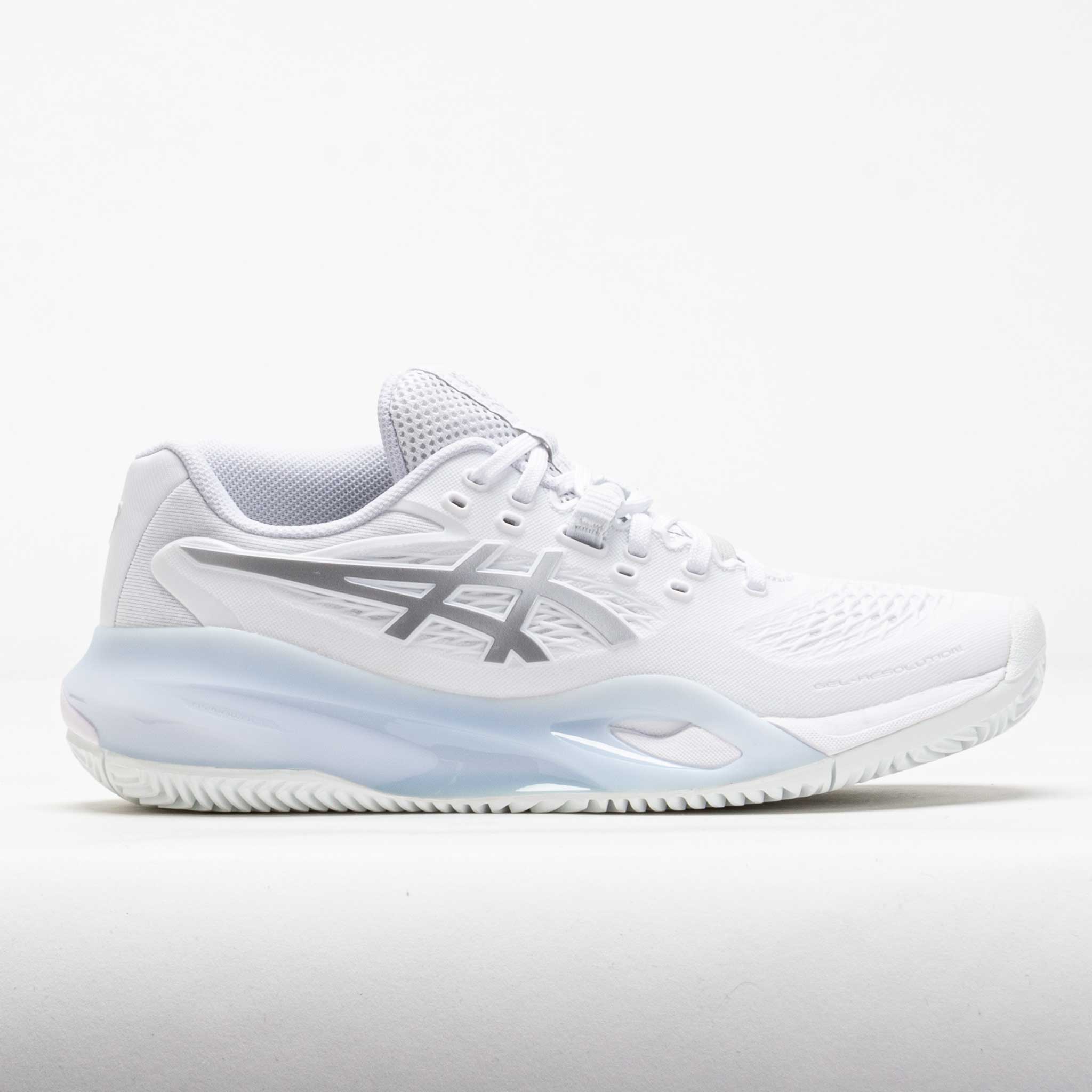 ASICS GEL-Resolution X Clay Women's White/Pure Silver – Holabird