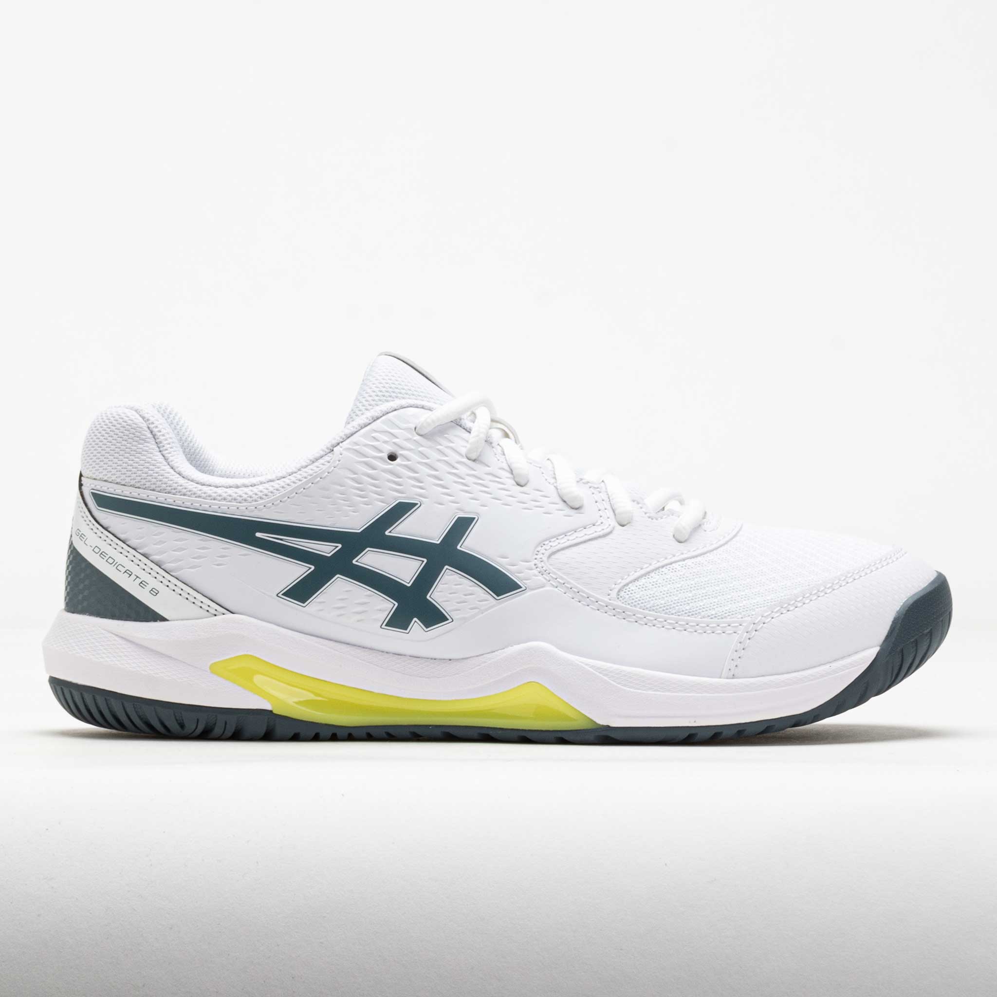 ASICS GEL-Dedicate 8 Men's White/Ironclad – Holabird Sports
