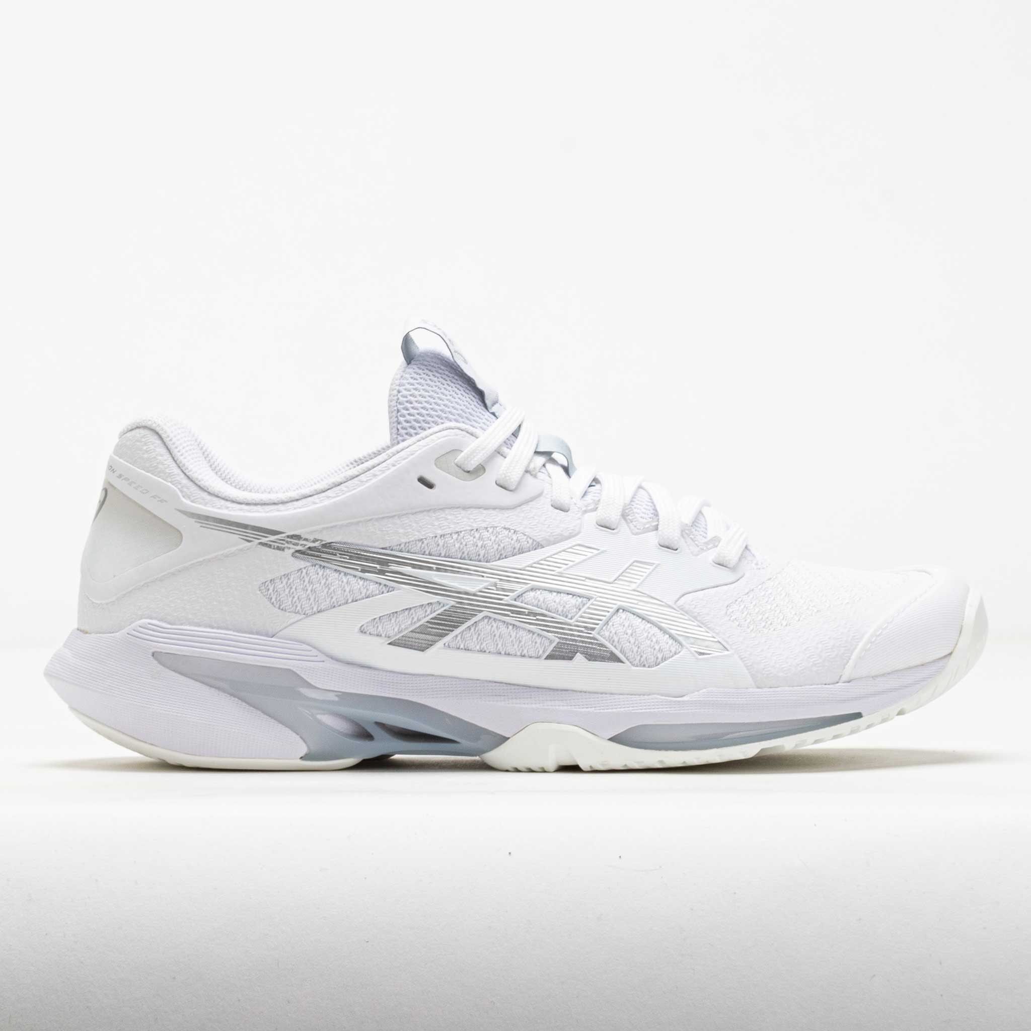 ASICS Solution Speed FF 4 Women's White/Pure Silver – Holabird Sports