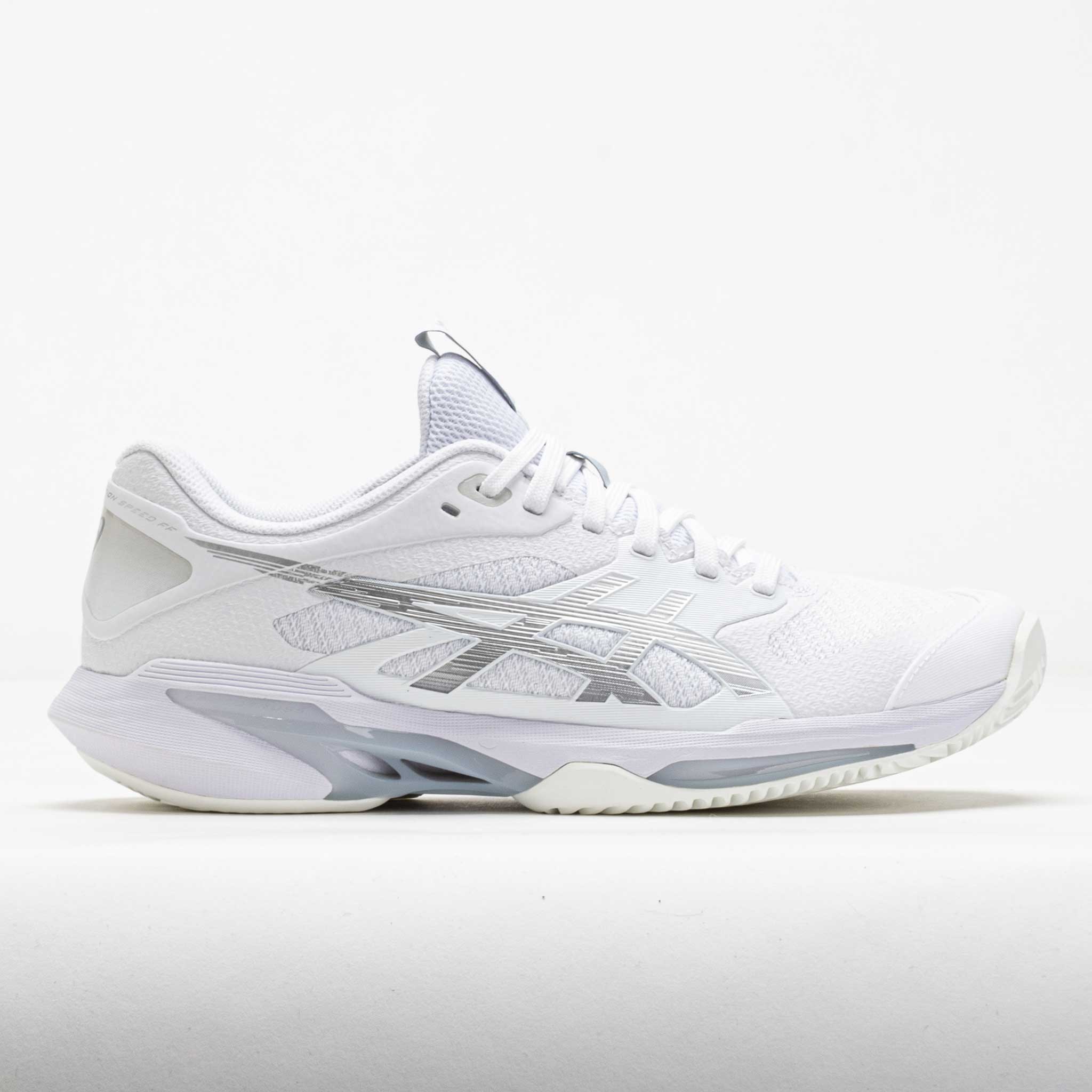 ASICS Solution Speed FF 4 Clay Women's White/Pure Silver