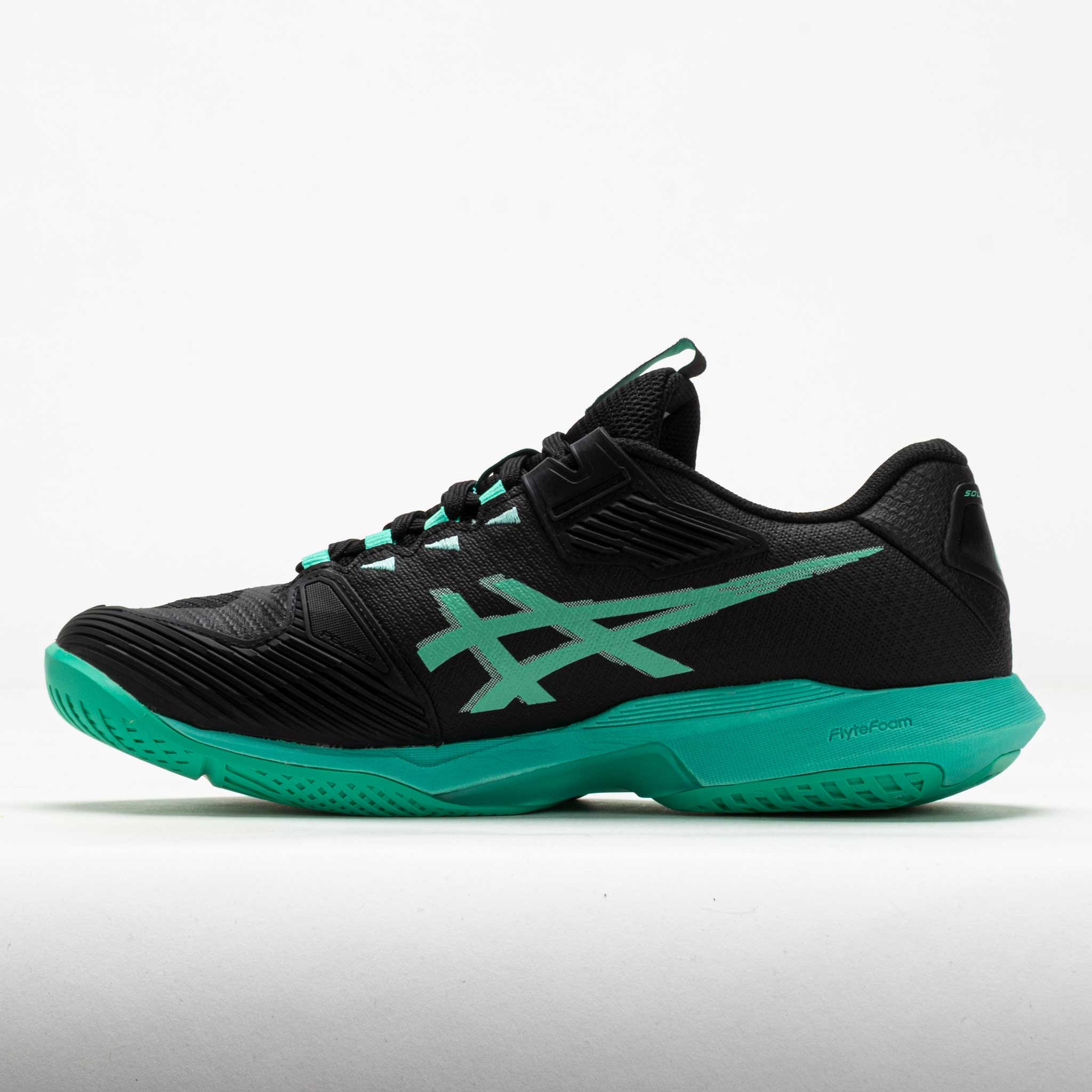 ASICS Solution Speed FF 4 Men's Black/Aurora Green