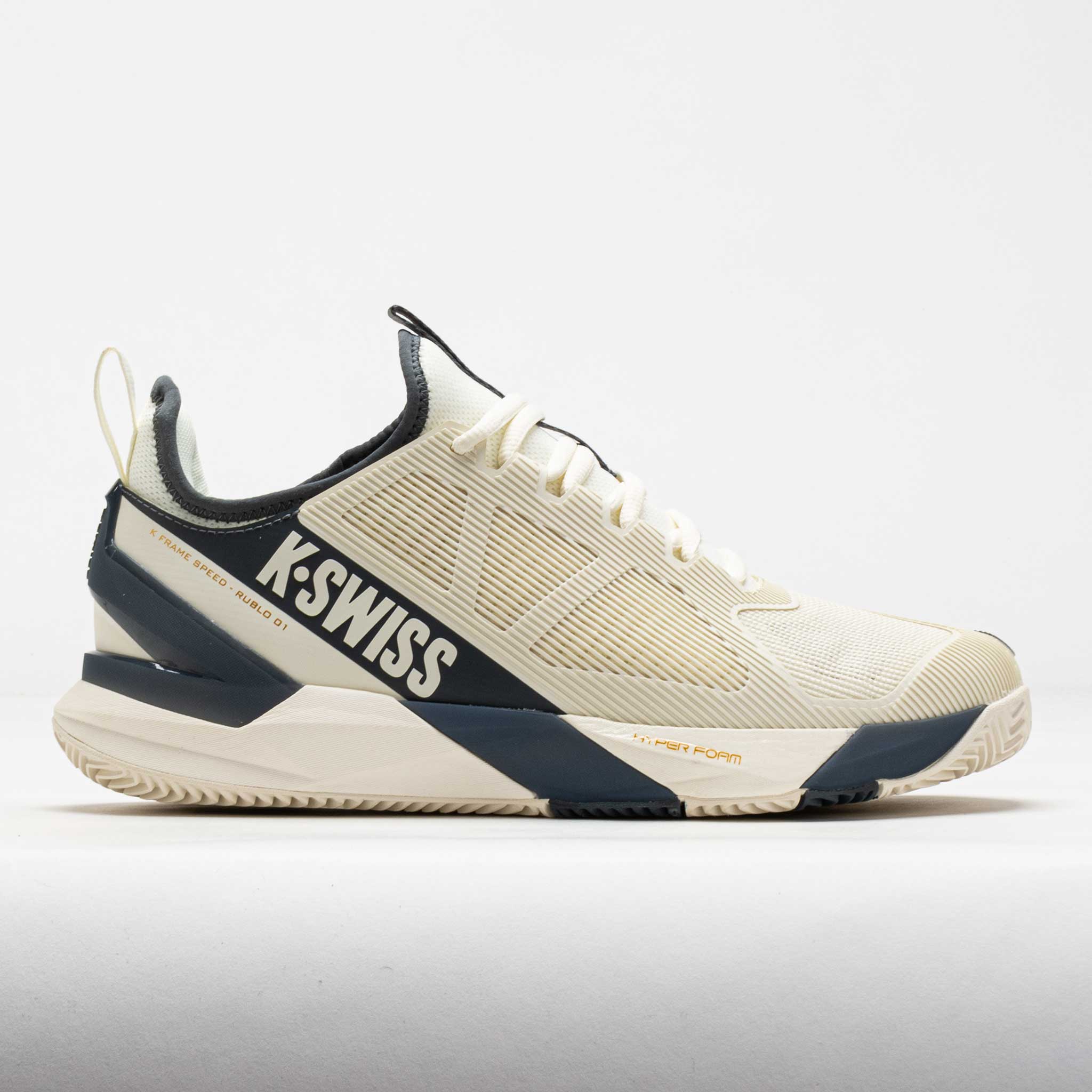 K-Swiss K-Frame Speed Rublo Clay Men's Egret/Turbulence – Holabird