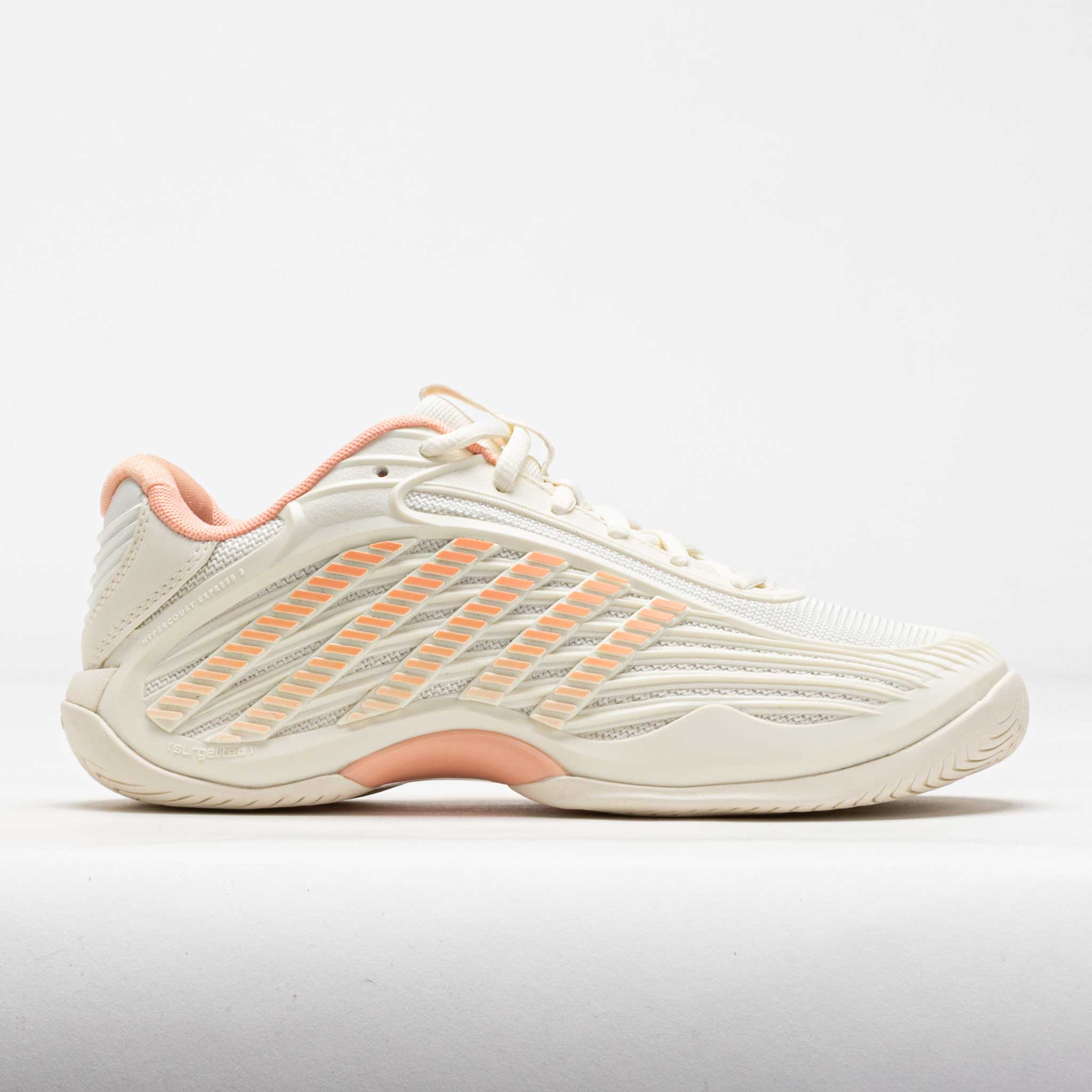 K-Swiss Hypercourt Express 3 Women's Egret/Peach Parfait – Holabird Sports
