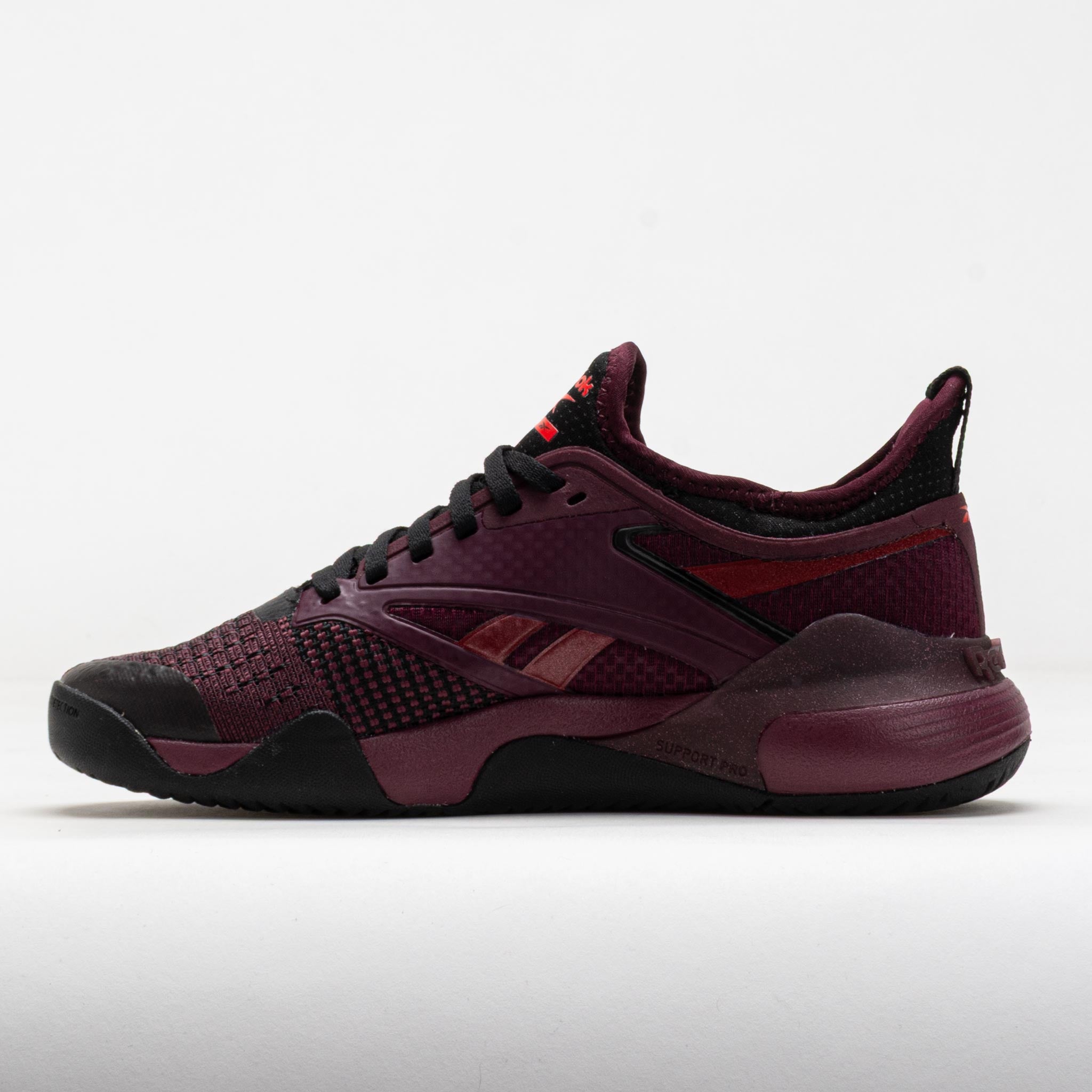 Reebok Nano Court Women's Black/Cherry/Retro Red