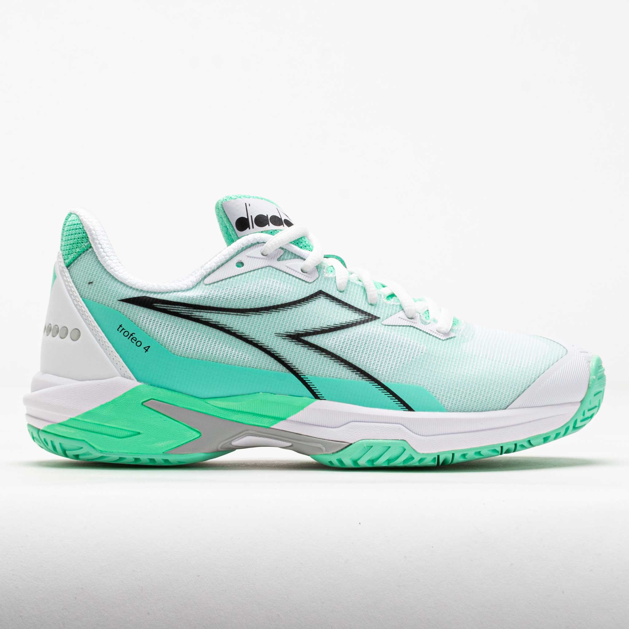 Diadora Trofeo 4 AG Women's White/Black/Cabbage