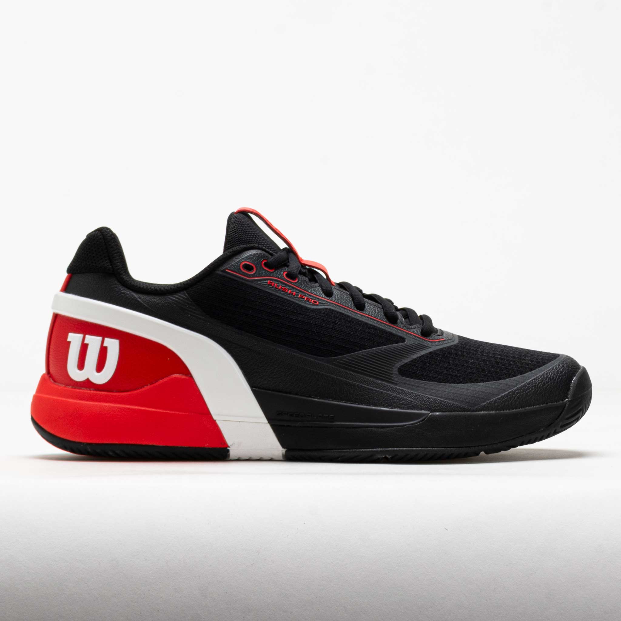 Wilson Rush Pro 5 Men's Black/Infrared/White – Holabird Sports