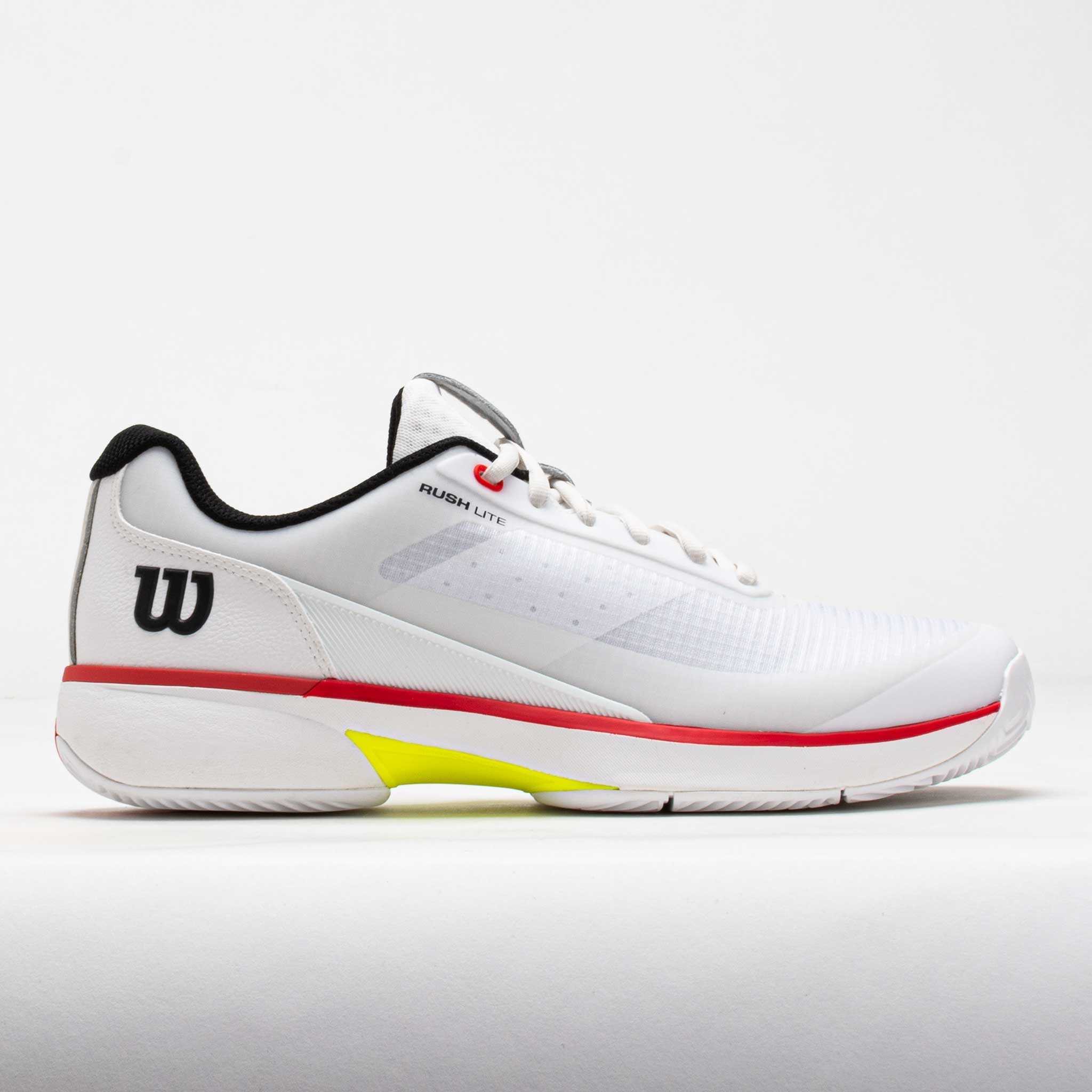 Wilson Rush Lite 5 Clay Men's White/Black/Infrared – Holabird Sports