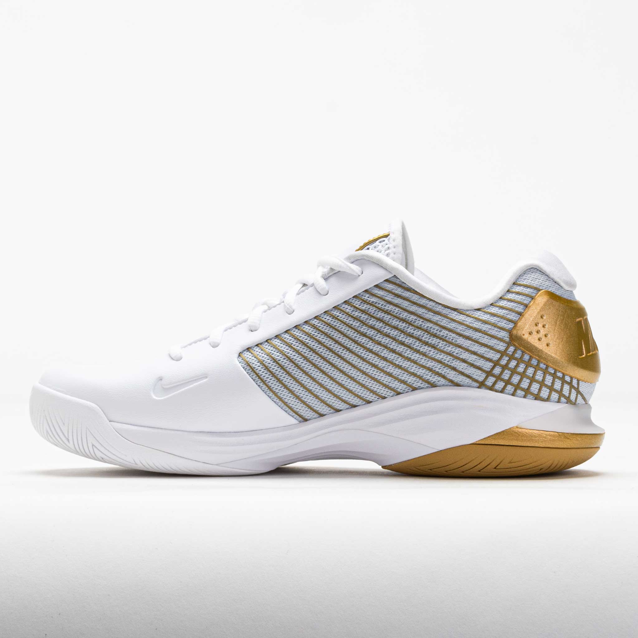 Nike Vapor 12 Hypersmash Men's White/Metallic Gold