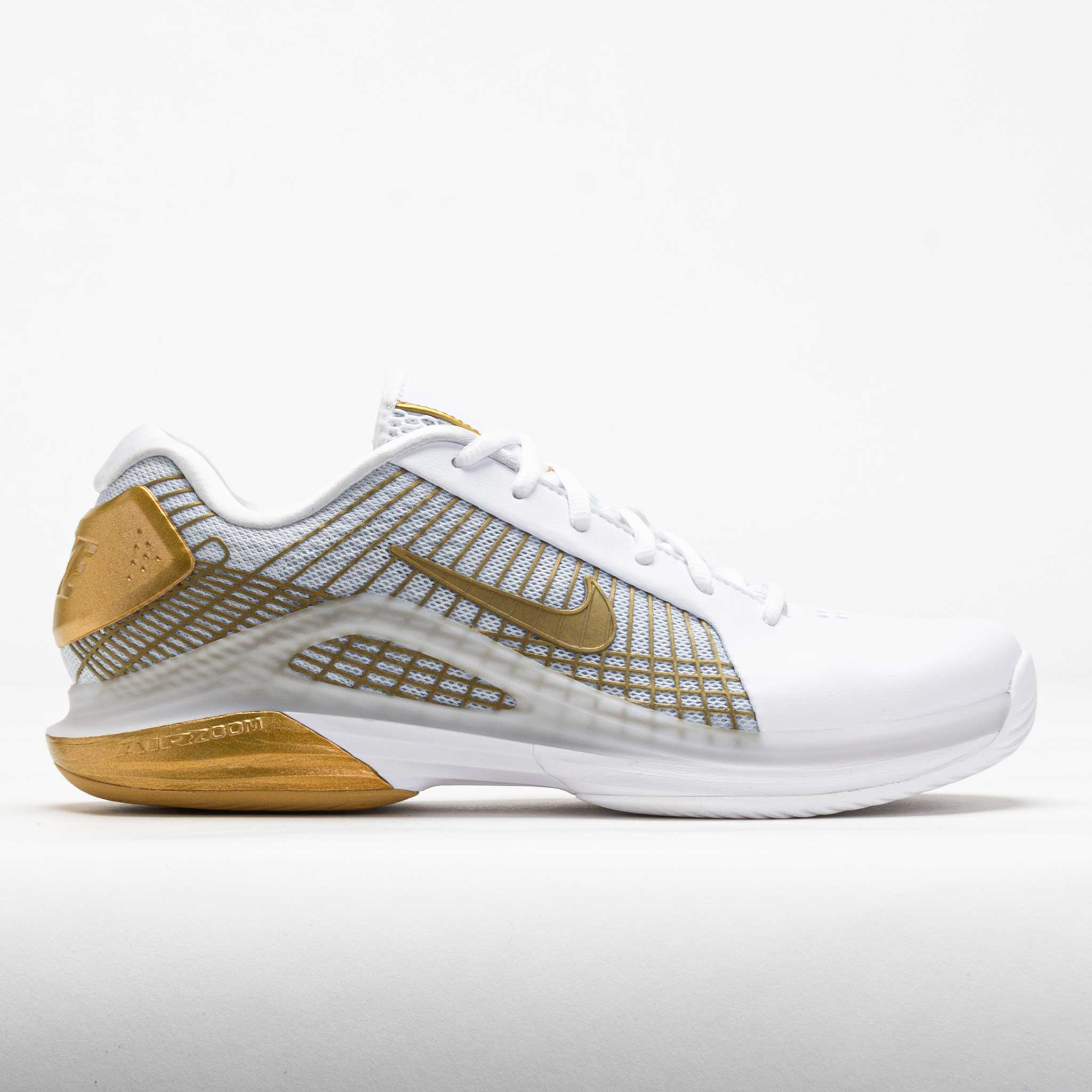 Nike Vapor 12 Hypersmash Men's White/Metallic Gold