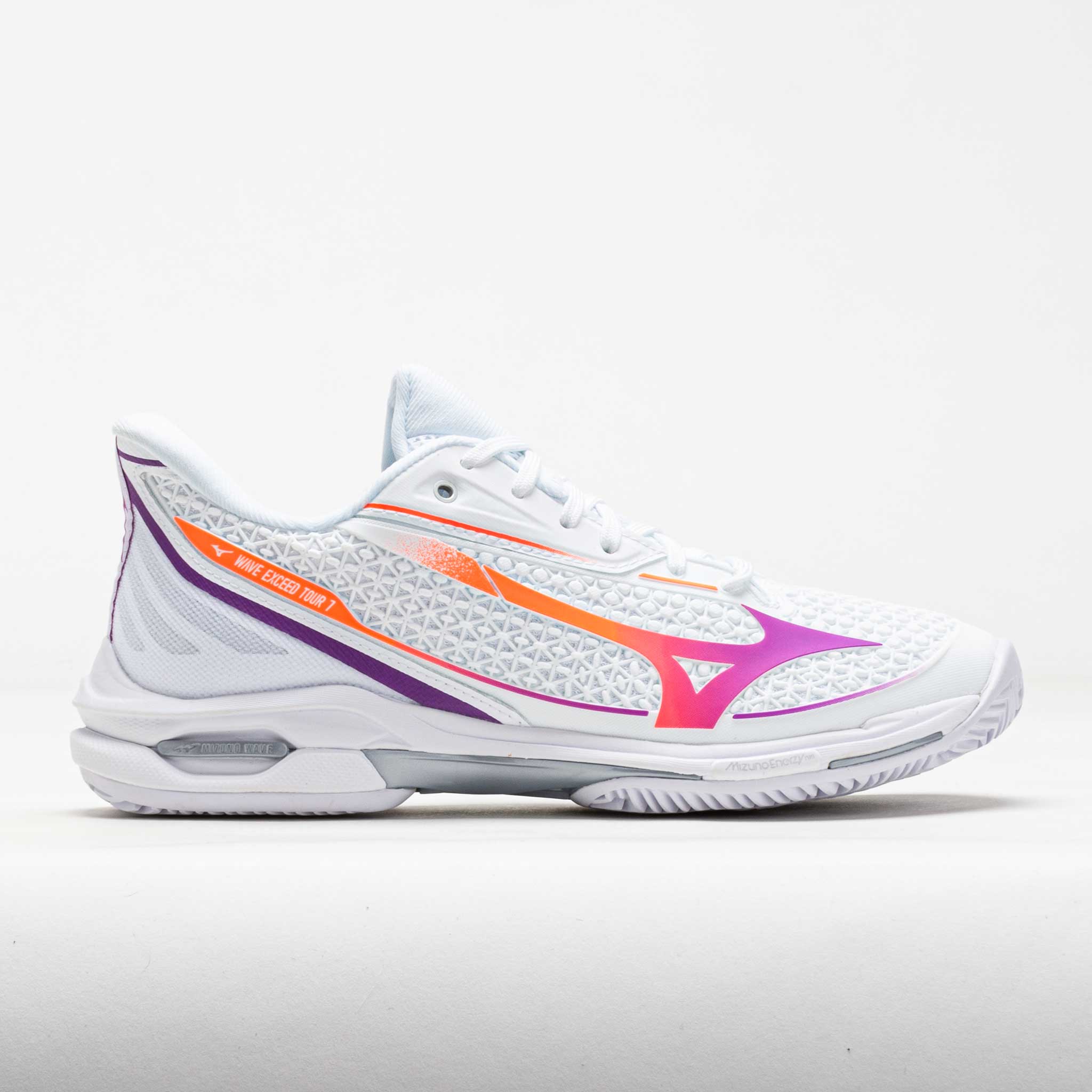 Mizuno Wave Exceed Tour 7 CC Clay Women's White/Dahlia – Holabird