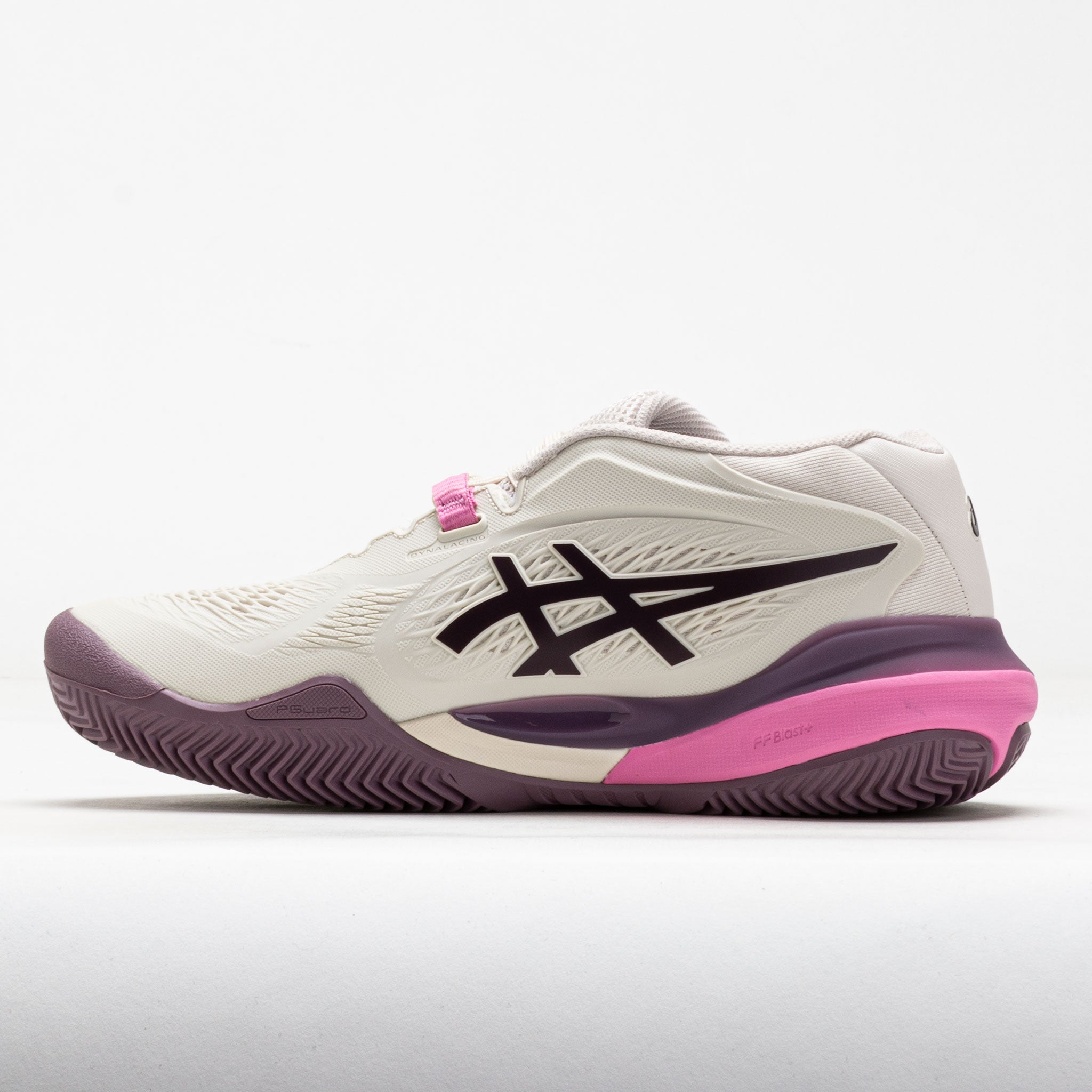 ASICS GEL-Resolution X Clay Women's Soft Oat/Dark Aubergine