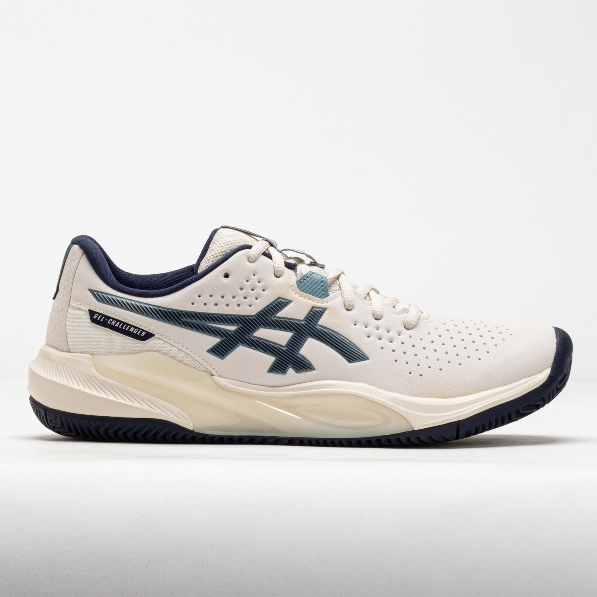 ASICS GEL-Challenger 15 Clay Men's Oatmeal/Midnight – Holabird Sports