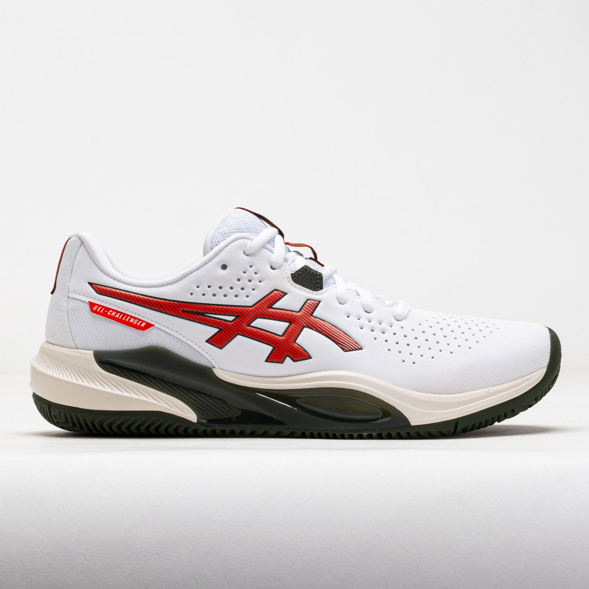 ASICS GEL-Challenger 15 Clay Men's White/Cherry Tomato