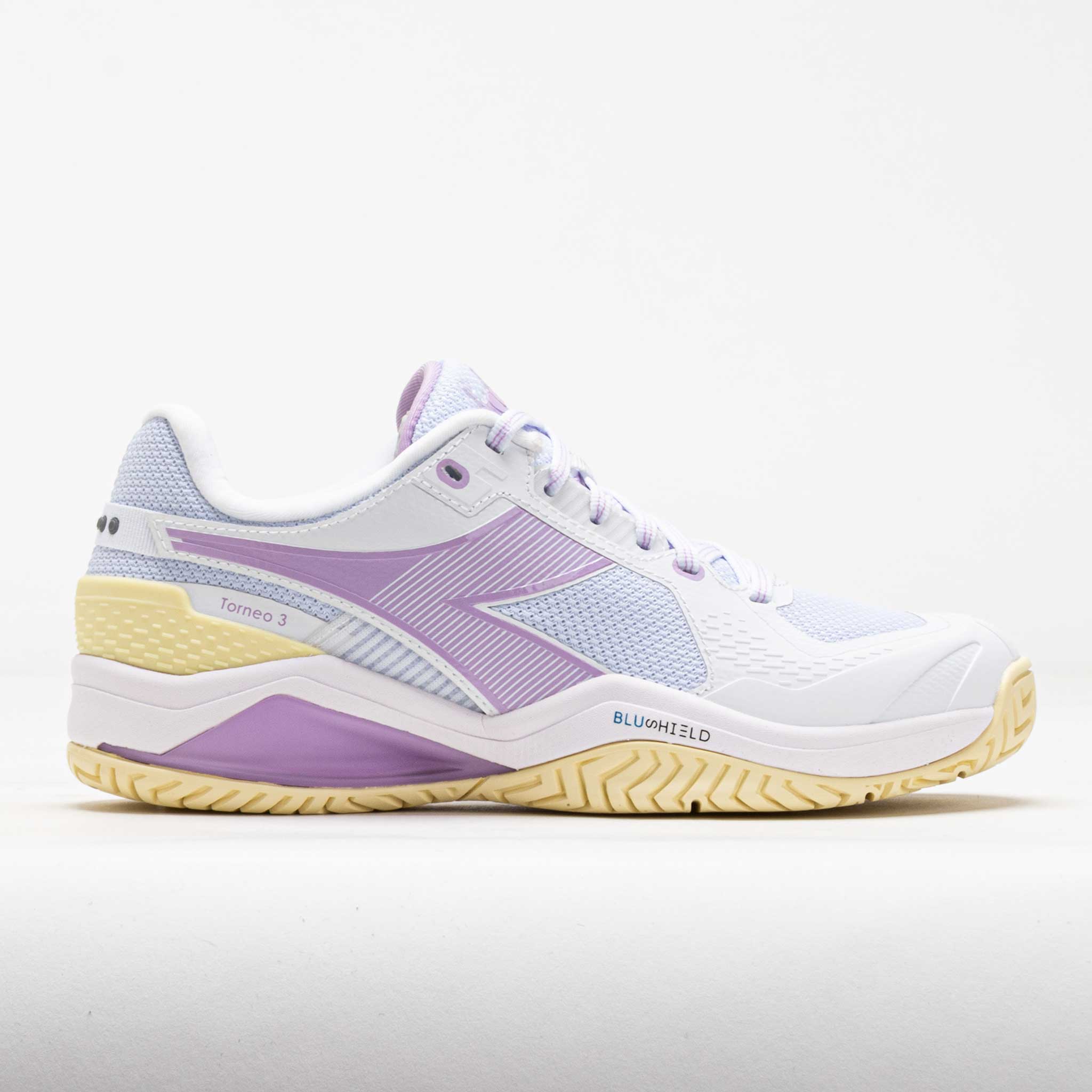 Diadora Blushield Torneo 3 AG Women's White/Orchid Bloom