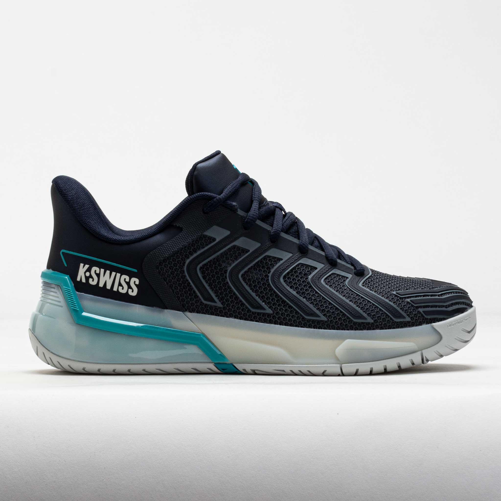 K-Swiss Ultrashot 4 Men's Carbon/Blanc de Blanc/Baltic