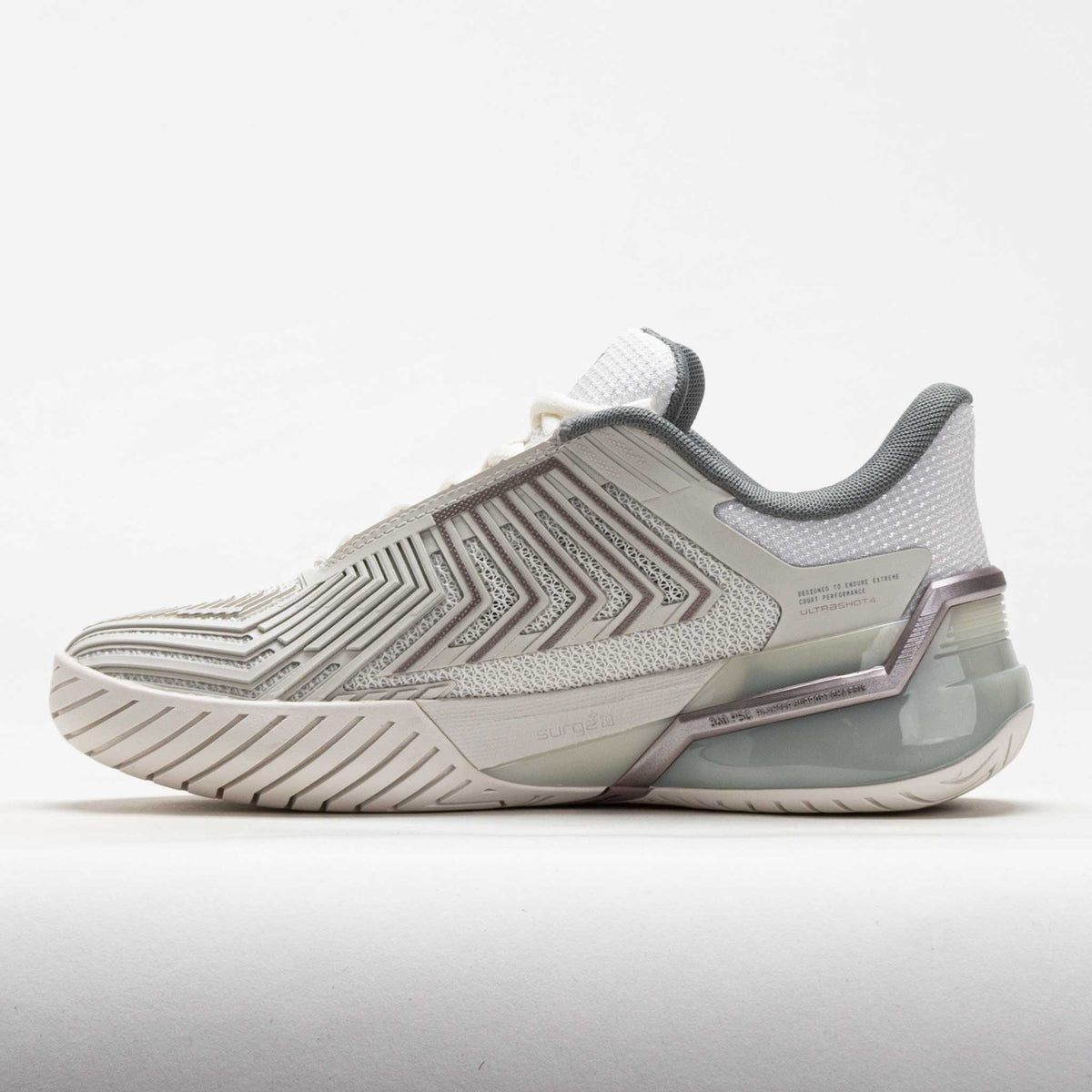 K-Swiss Ultrashot 4 Women's Blanc de Blanc/Rose Gold/Ultimate Grey