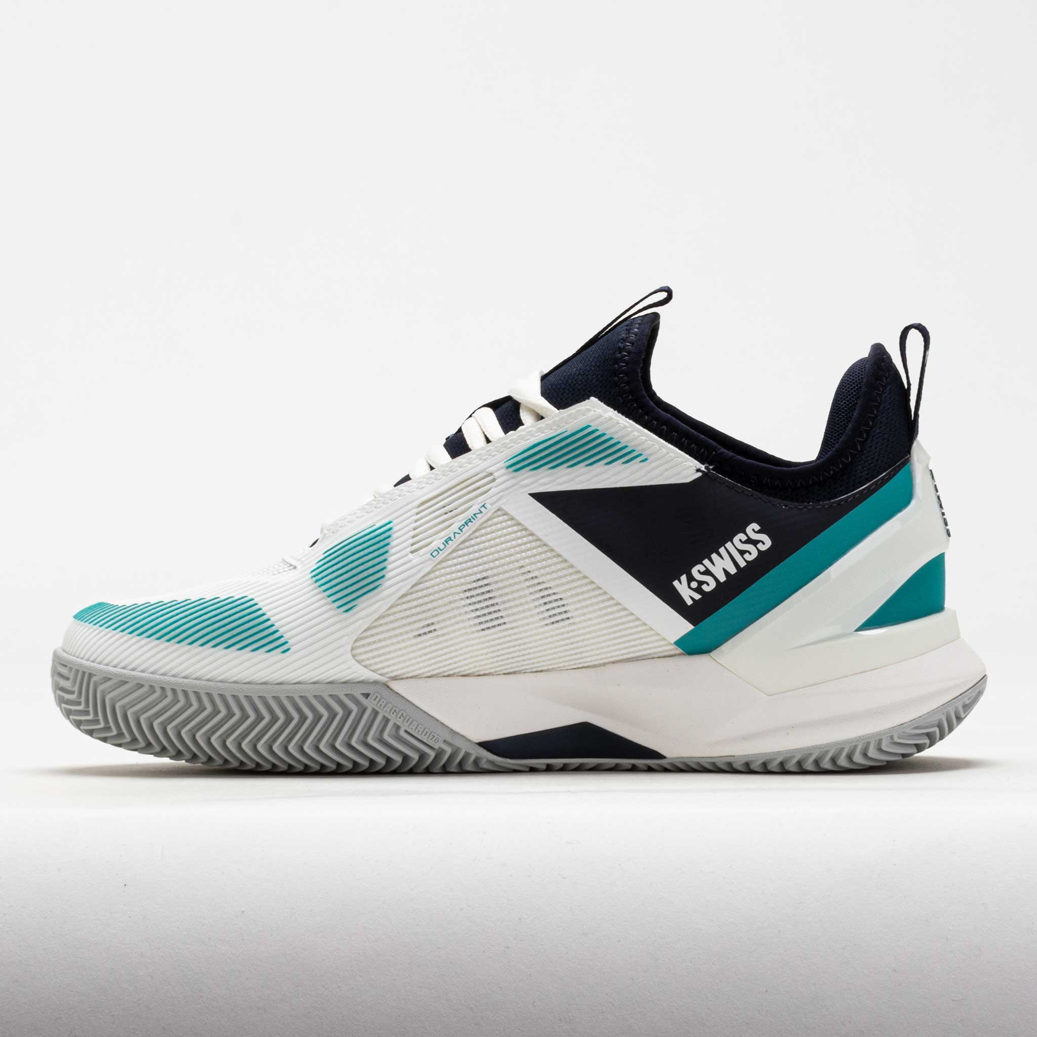 K-Swiss K-Frame Speed Rublo Clay Men's Blanc de Blanc/Carbon/Baltic