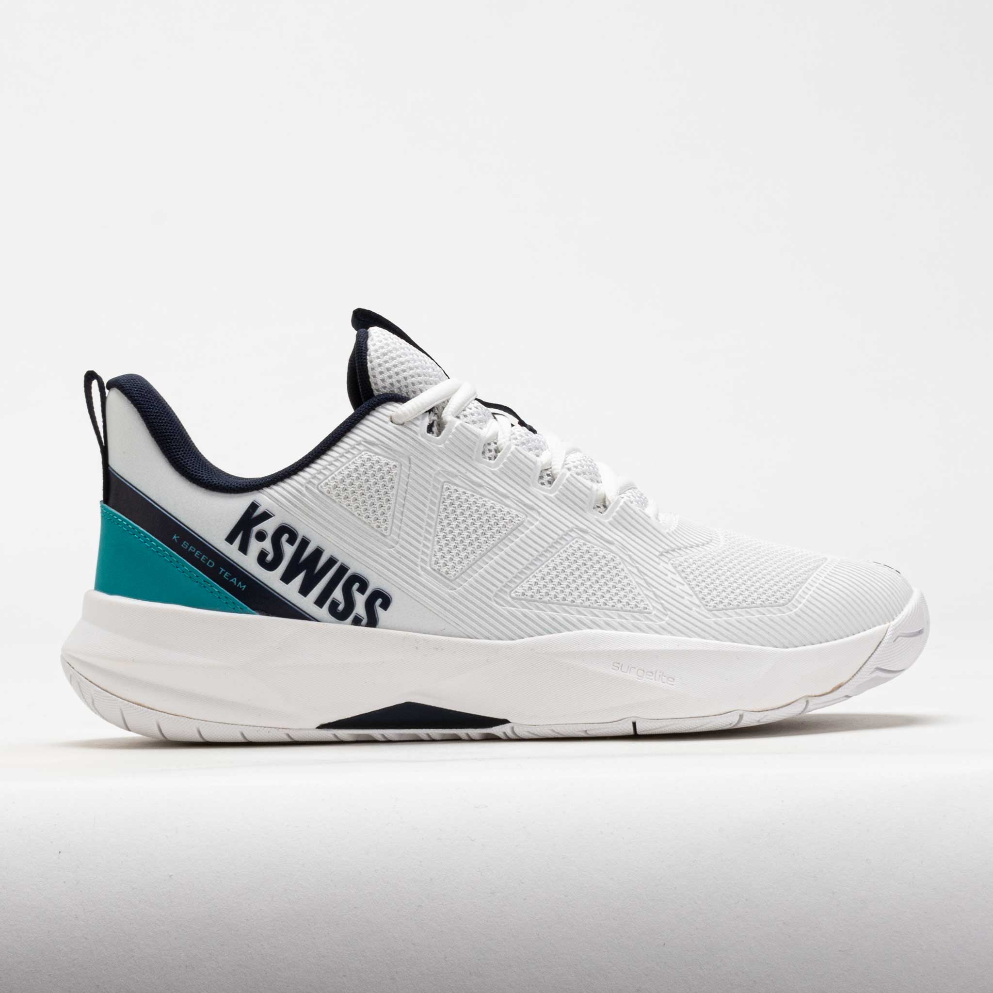 K-Swiss K-Speed Team Men's White/Baltic/Carbon