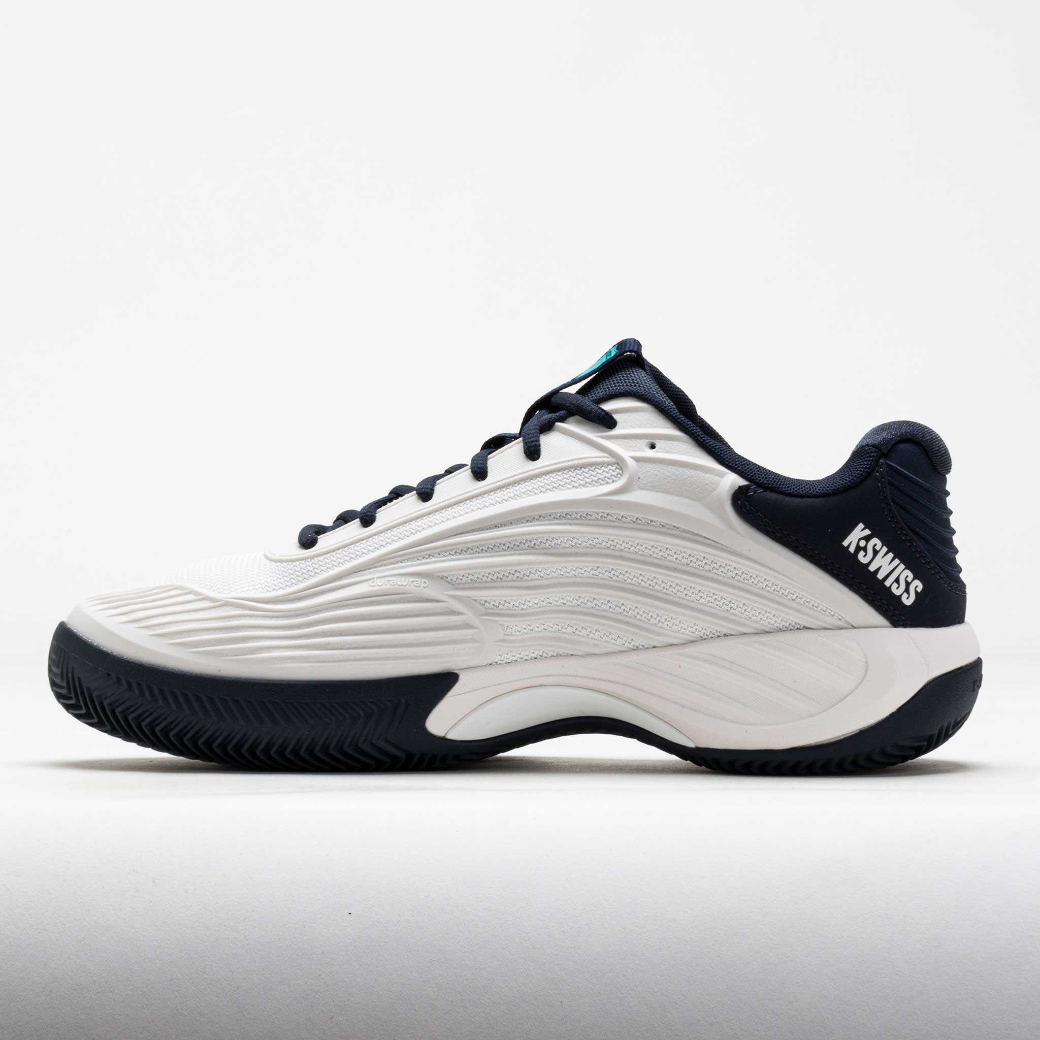 K-Swiss Hypercourt Express 3 Clay Men's Blanc de Blanc/Carbon/Baltic
