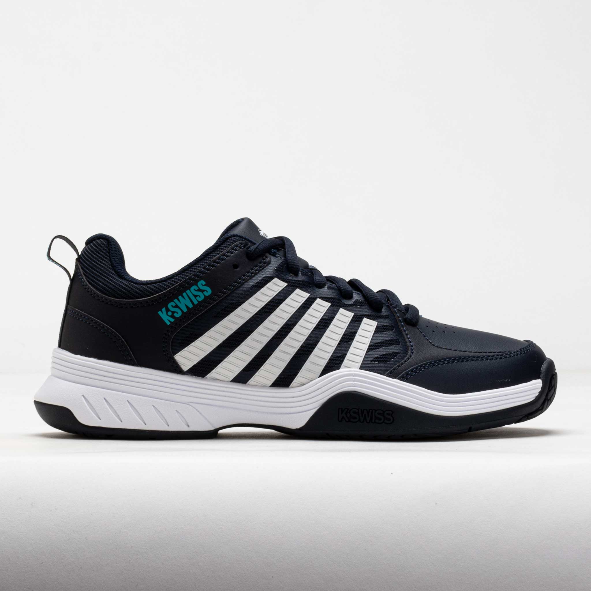 K-Swiss Court Express 2 Men's Carbon/White/Baltic