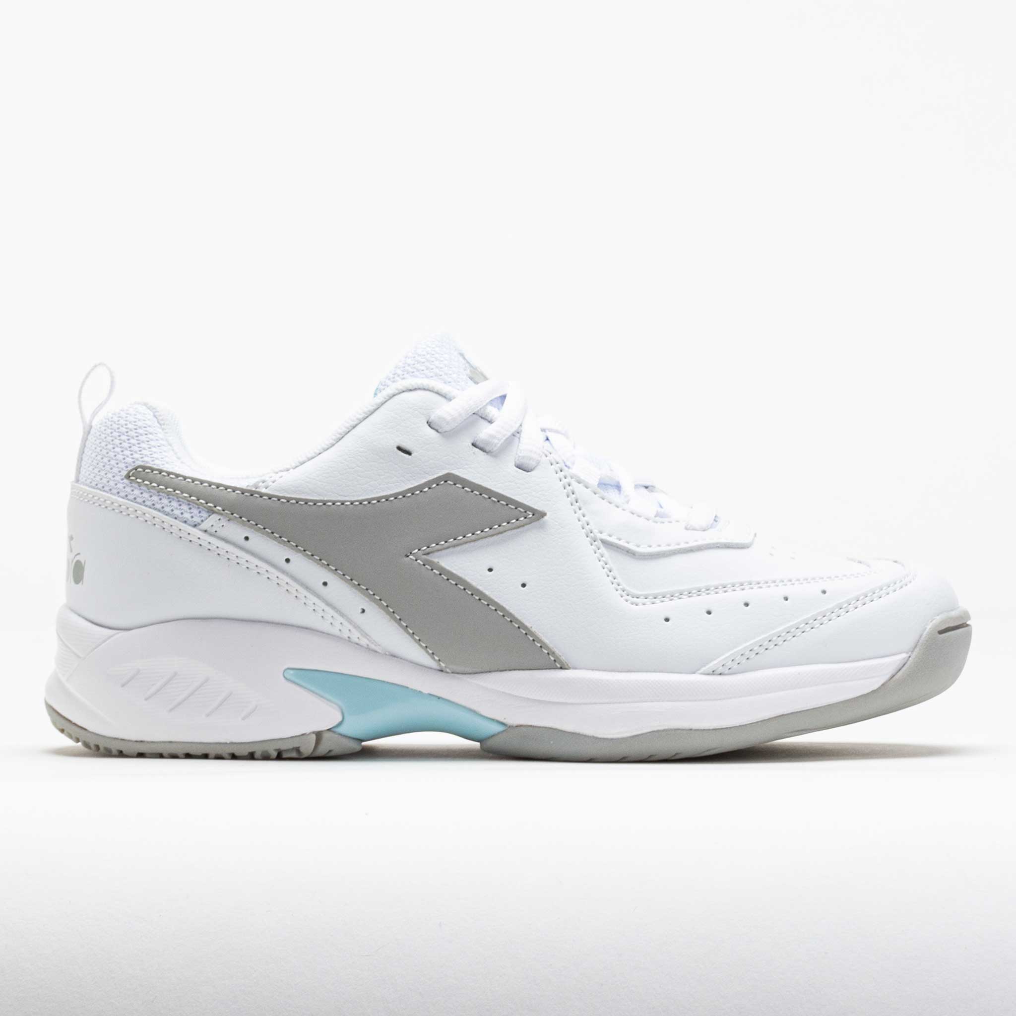 Diadora Challenge 5 SL Junior White/Silver – Holabird Sports