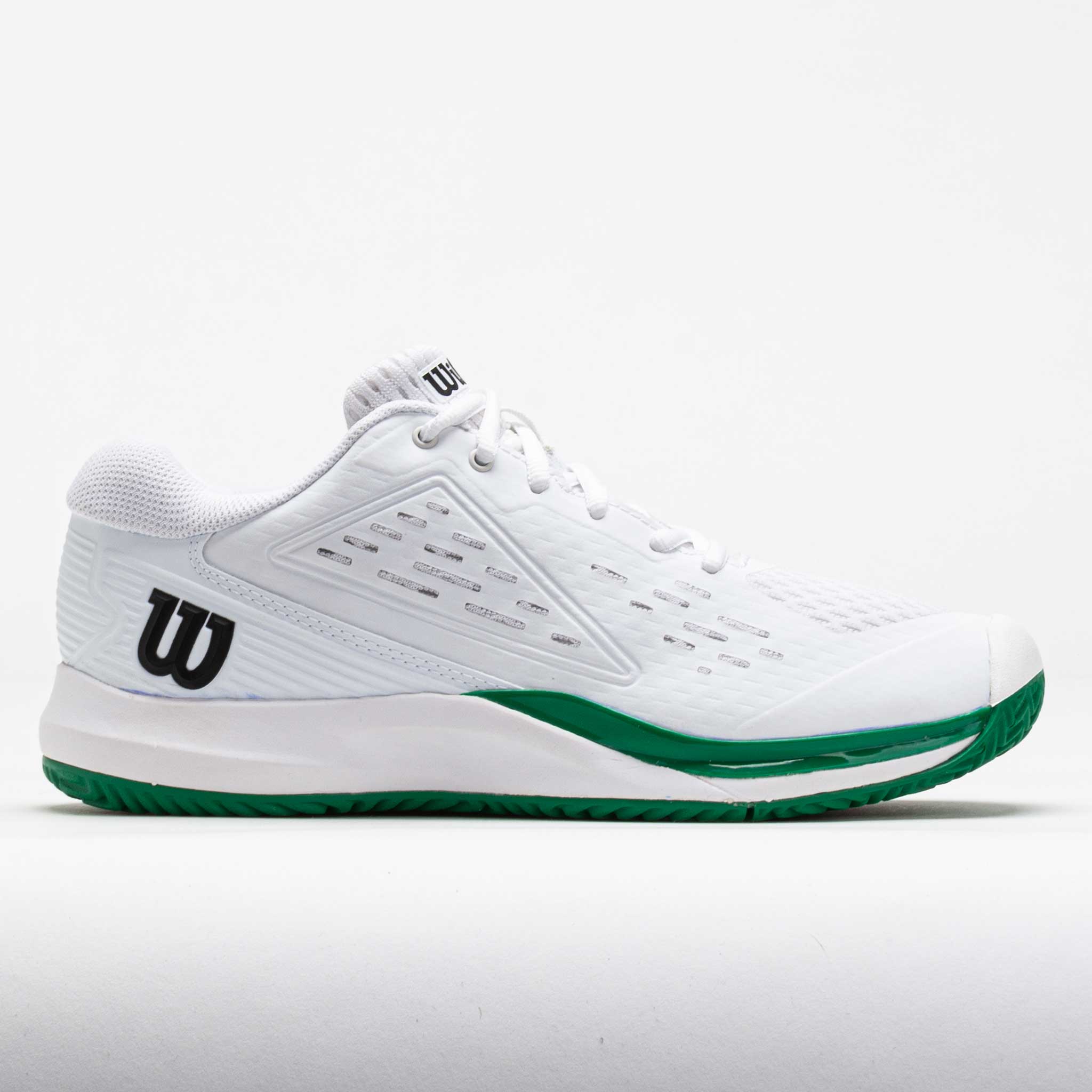 Wilson Rush Pro Ace Junior White/White/Bosphorus – Holabird Sports