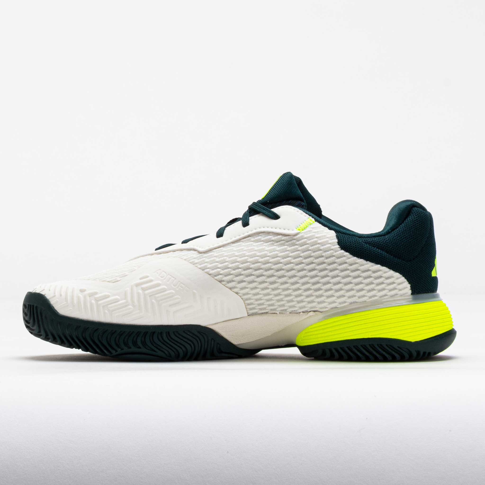 adidas Barricade Junior White/Black/Aurora Ivy