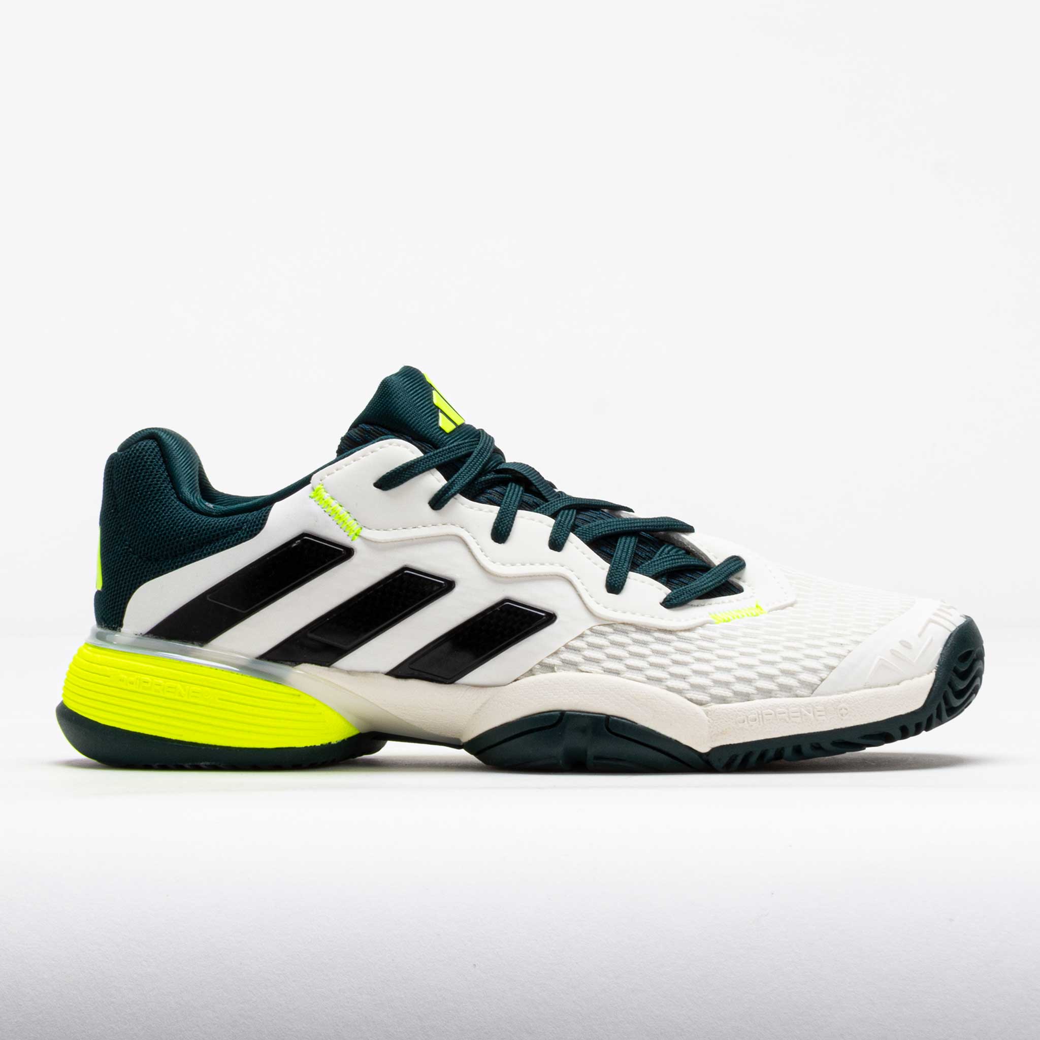 adidas Barricade Junior White/Black/Aurora Ivy
