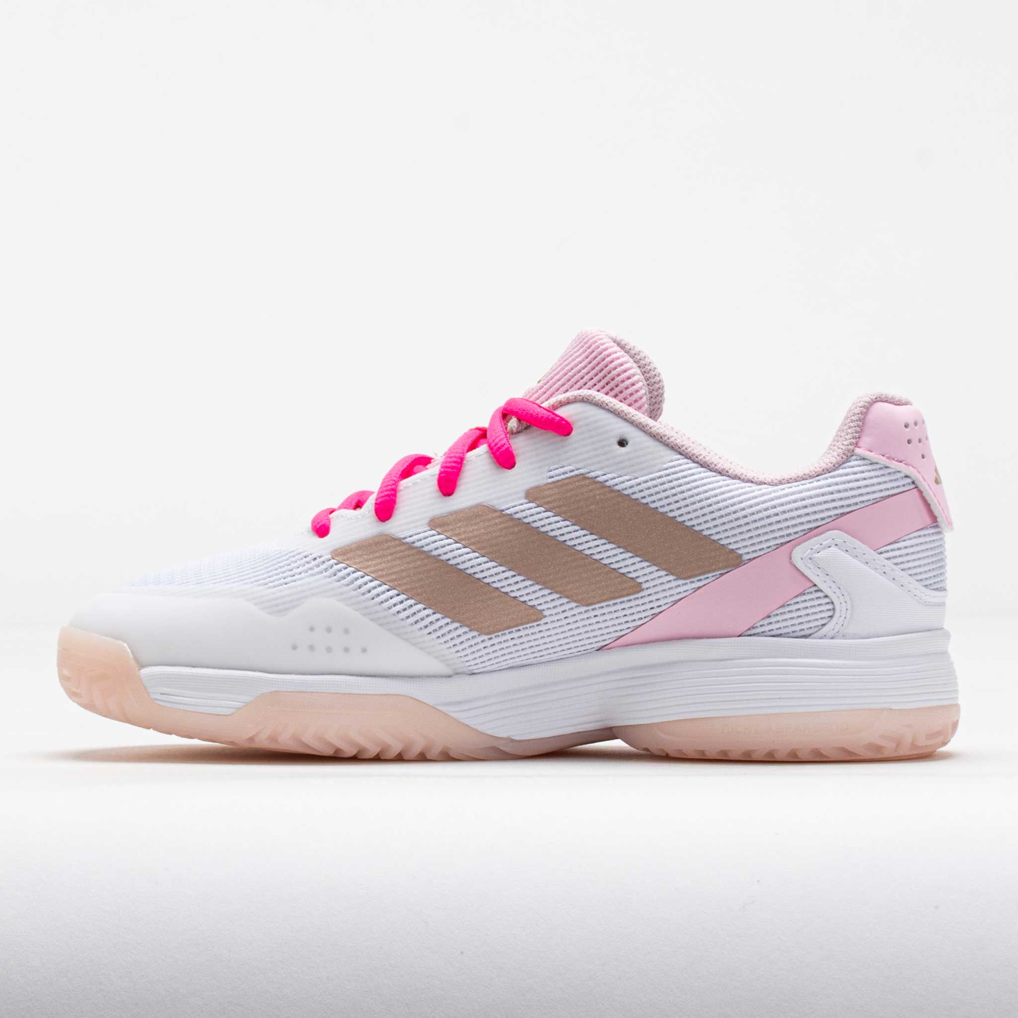 adidas Ubersonic Junior Off White/Silver Metallic/Powder Plum