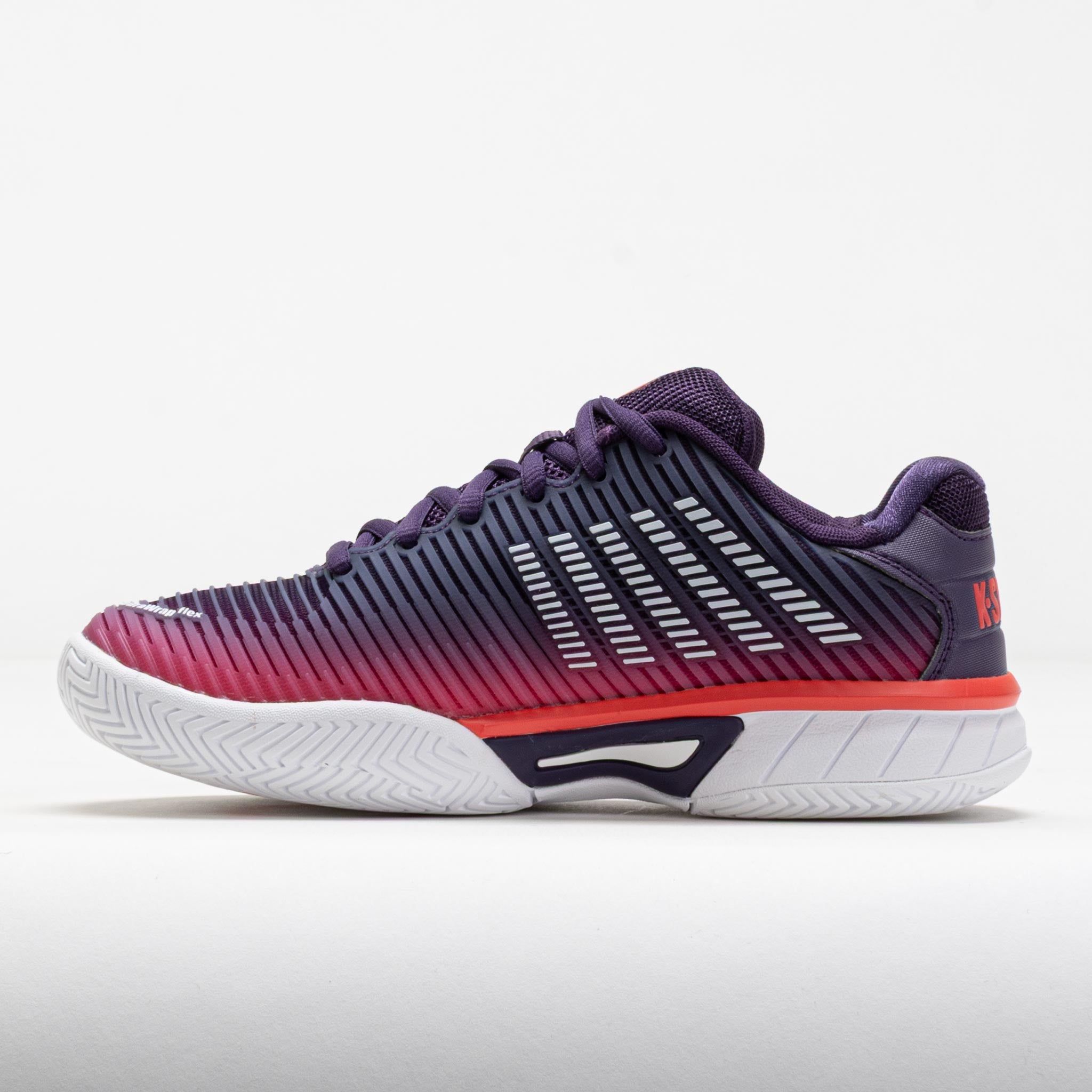 K-Swiss Hypercourt Express 2 Junior Purple Plumeria/White/Hot Coral