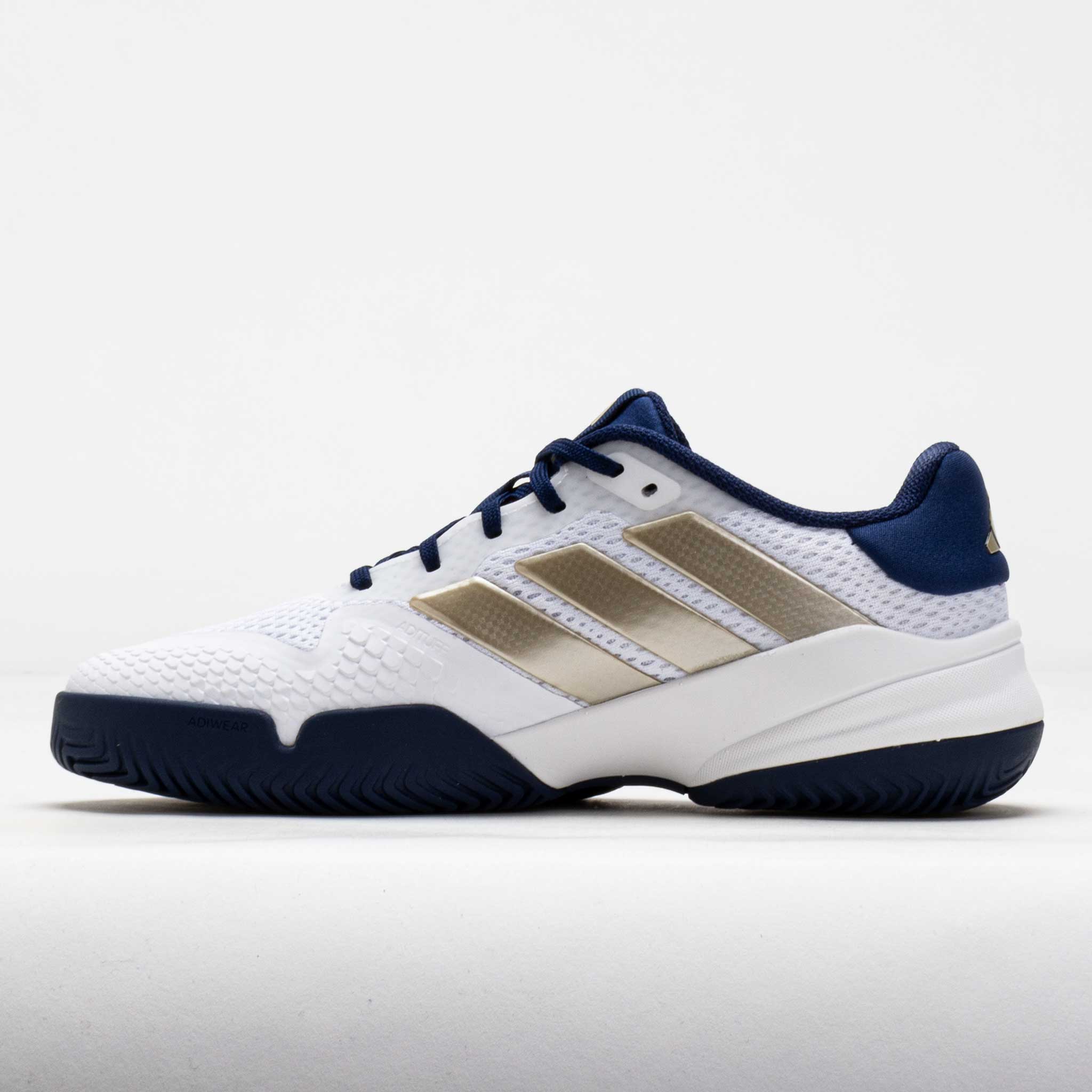 adidas Barricade Junior White/Cyber Metallic/Dark Blue
