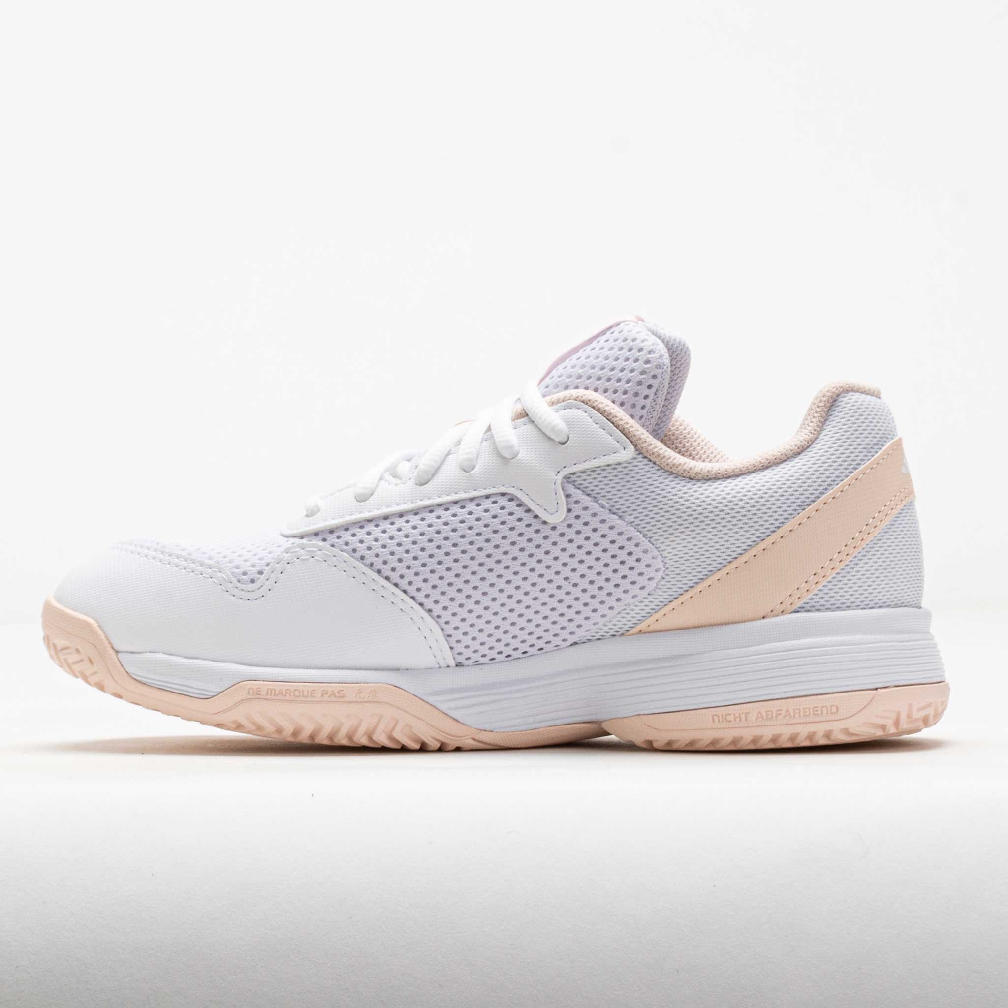 adidas CourtFlash Junior White/Wonder Quartz