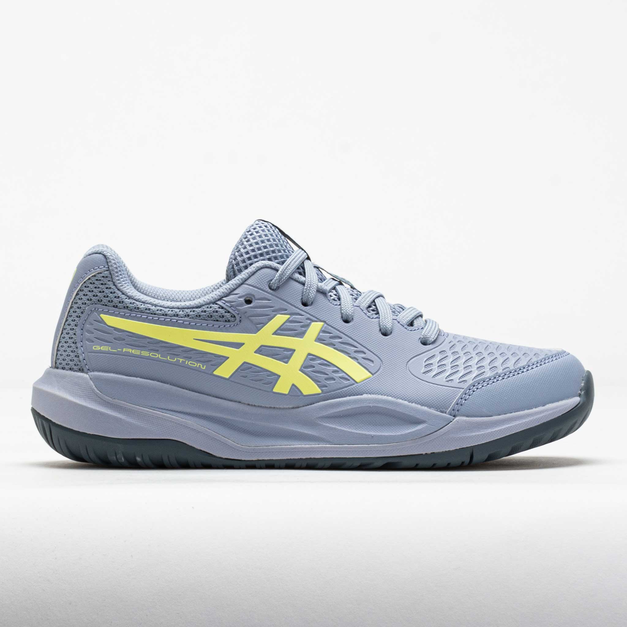 ASICS GEL-Resolution X Junior Grey Blue/Pistachio