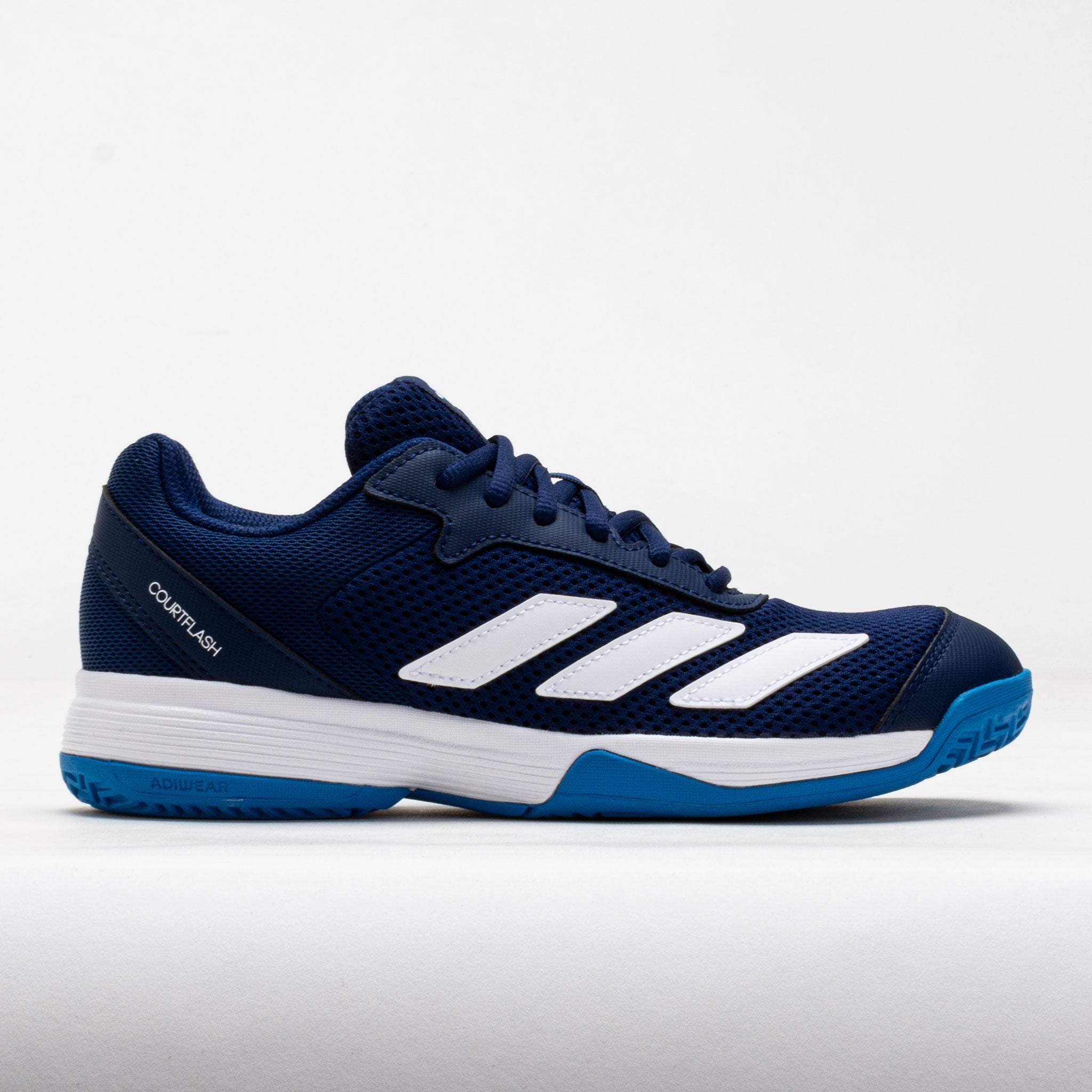 adidas CourtFlash Junior Dark Blue/White/Bright Blue