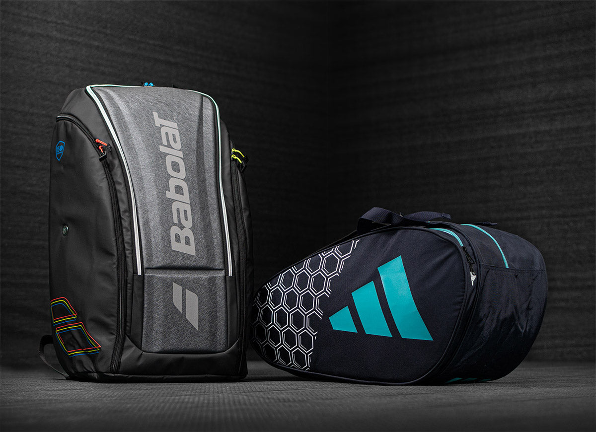 Padel bags from Babolat and adidas