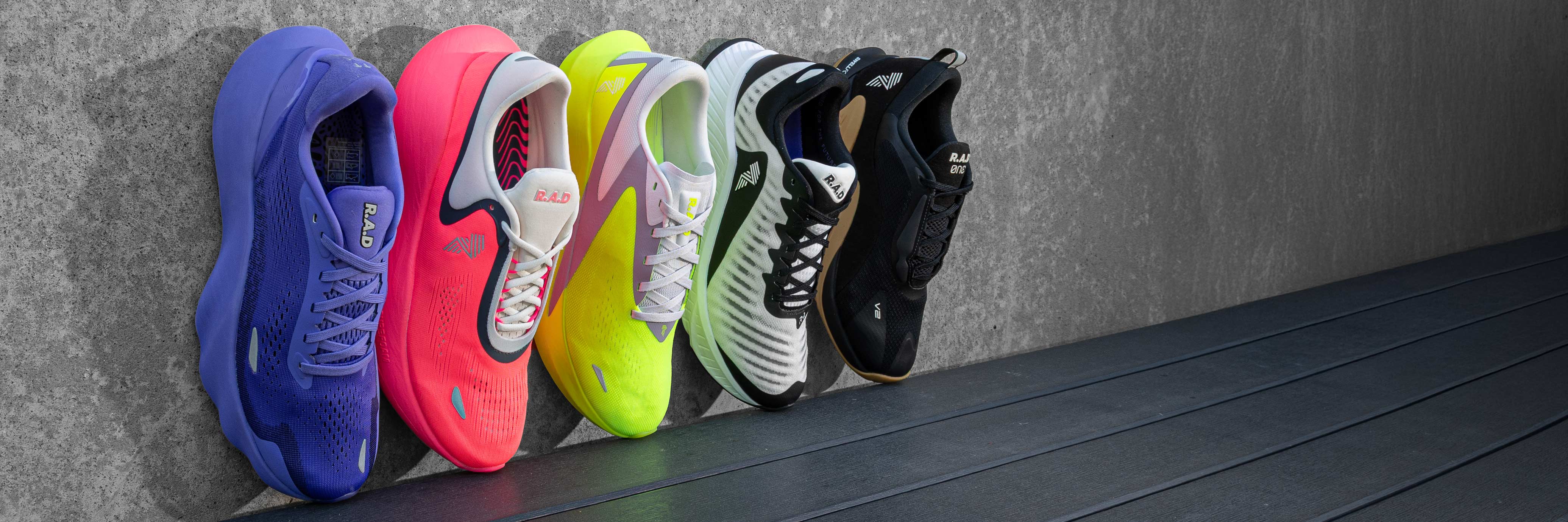 Picture of shoes from new brand R.A.D